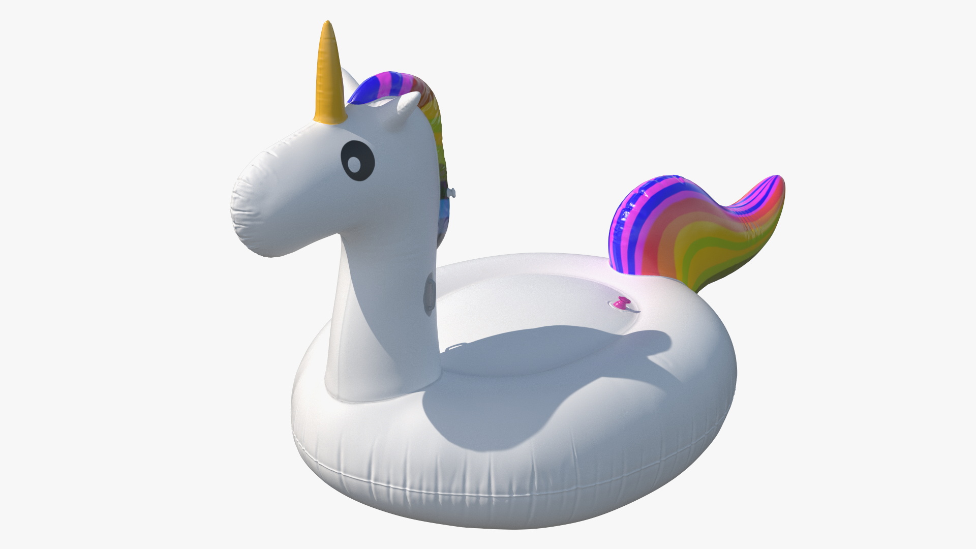 3D model Laguna Pool and Inflatable Unicorn Pool Float