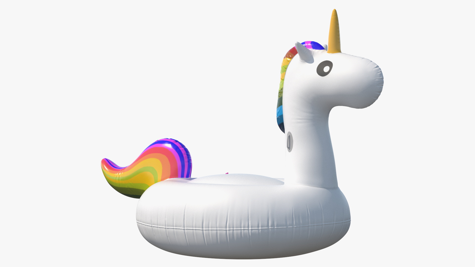 3D model Laguna Pool and Inflatable Unicorn Pool Float