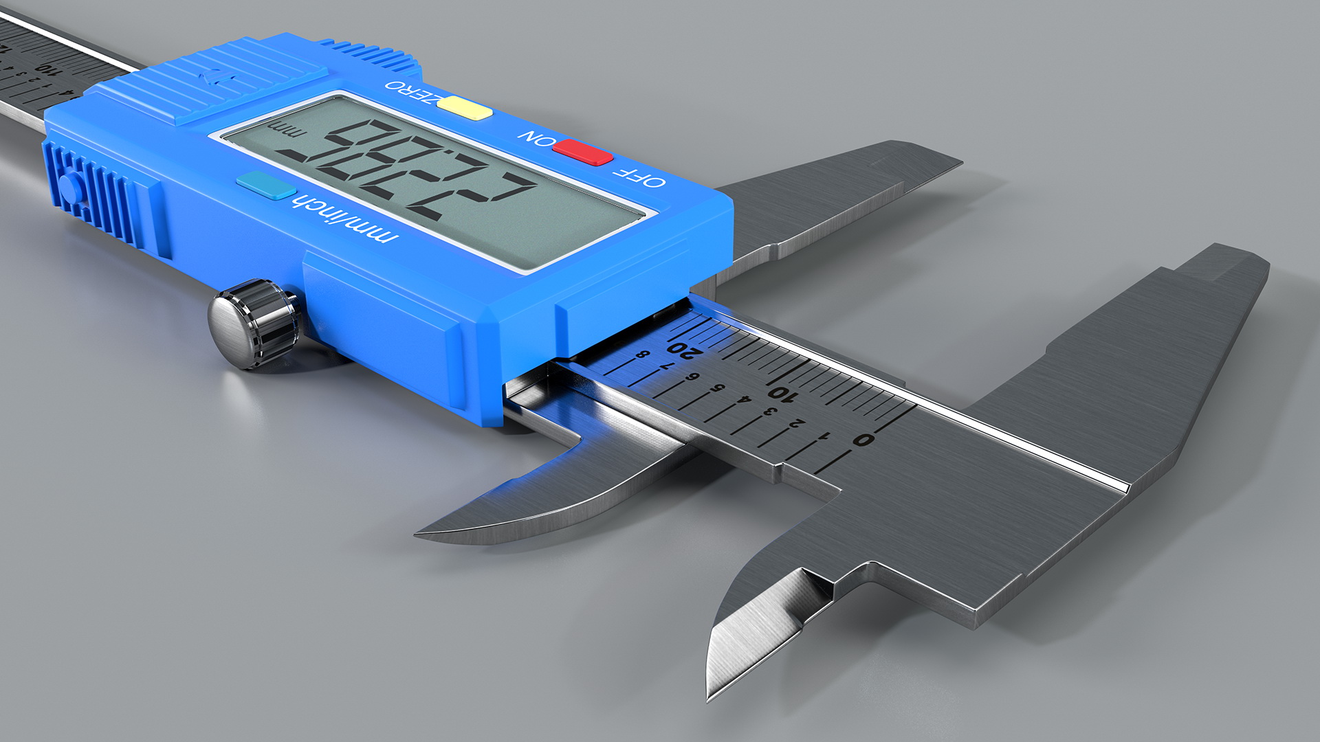 3D model LCD Digital Vernier Caliper Generic