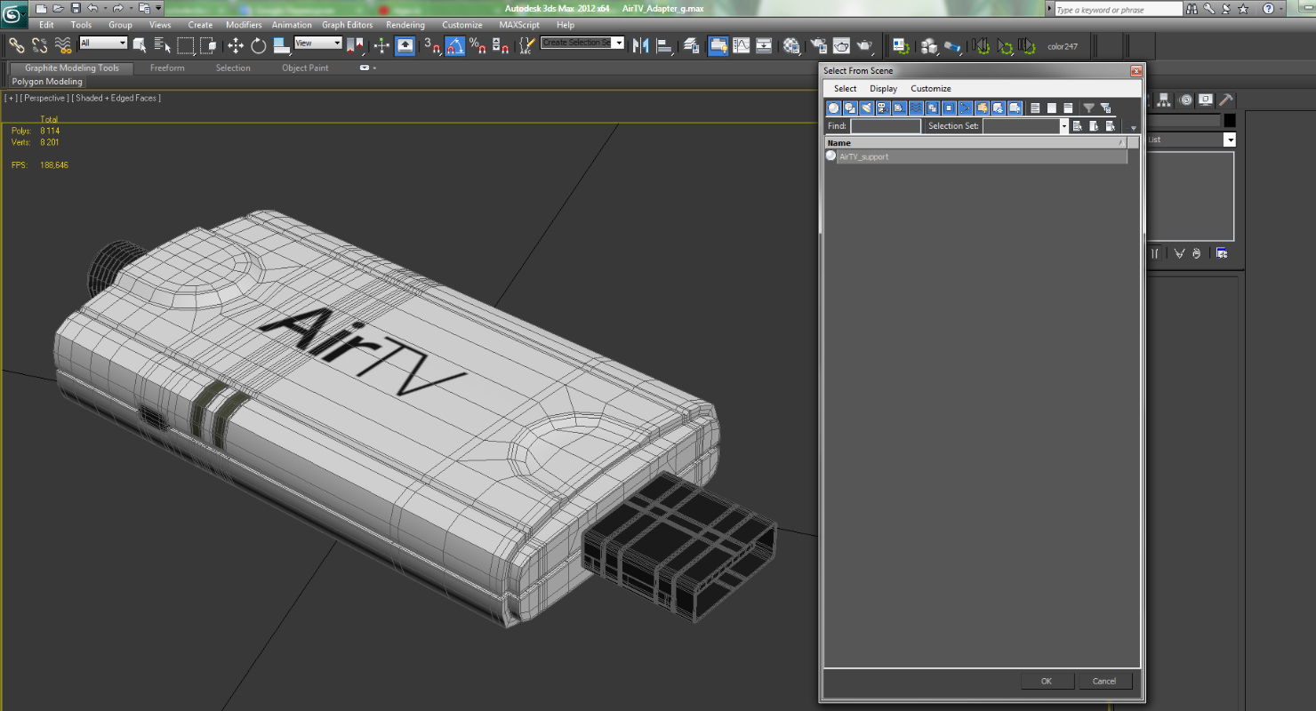 3D AirTV Adapter model