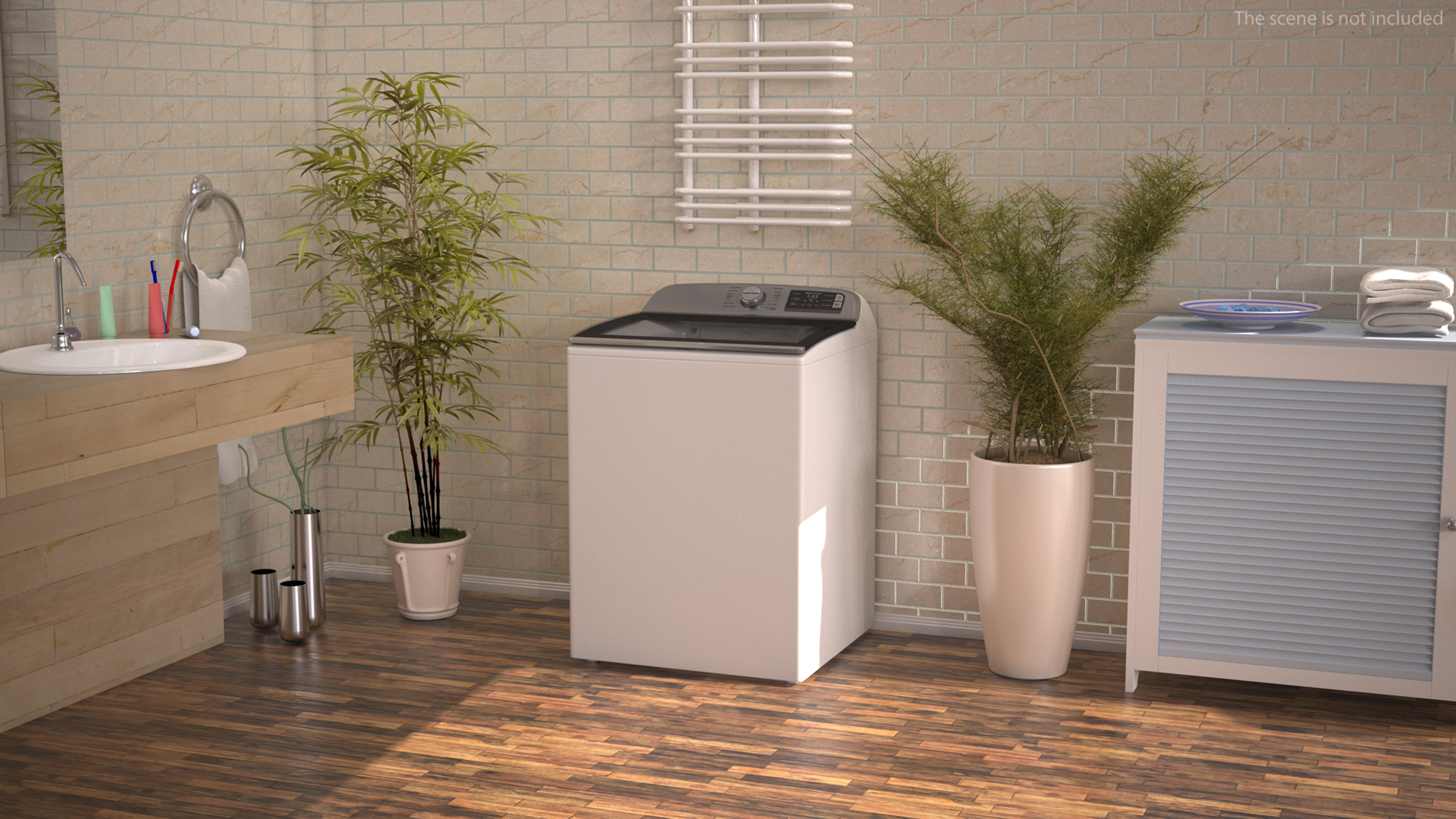 3D model Top Load Washer