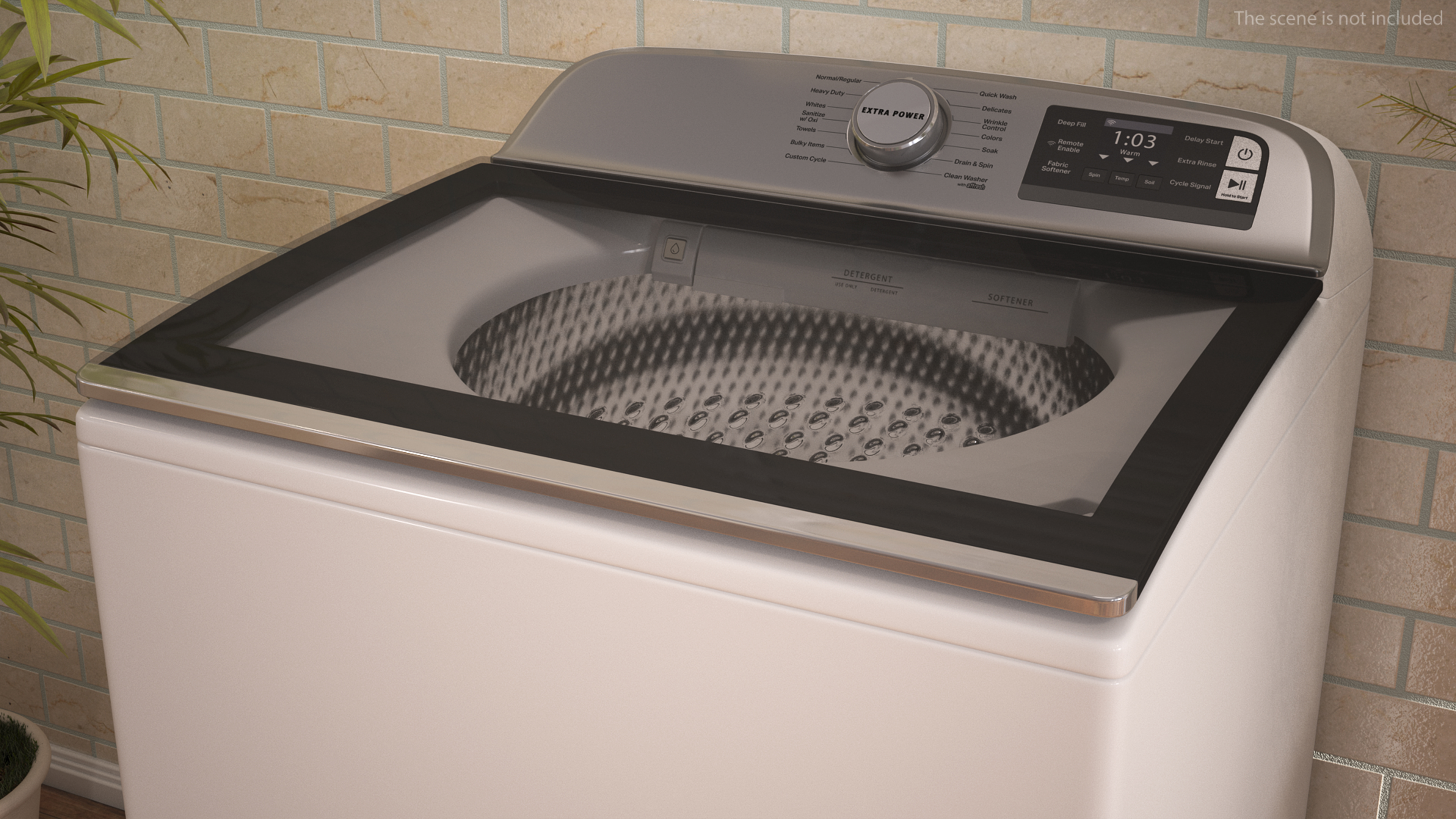 3D model Top Load Washer