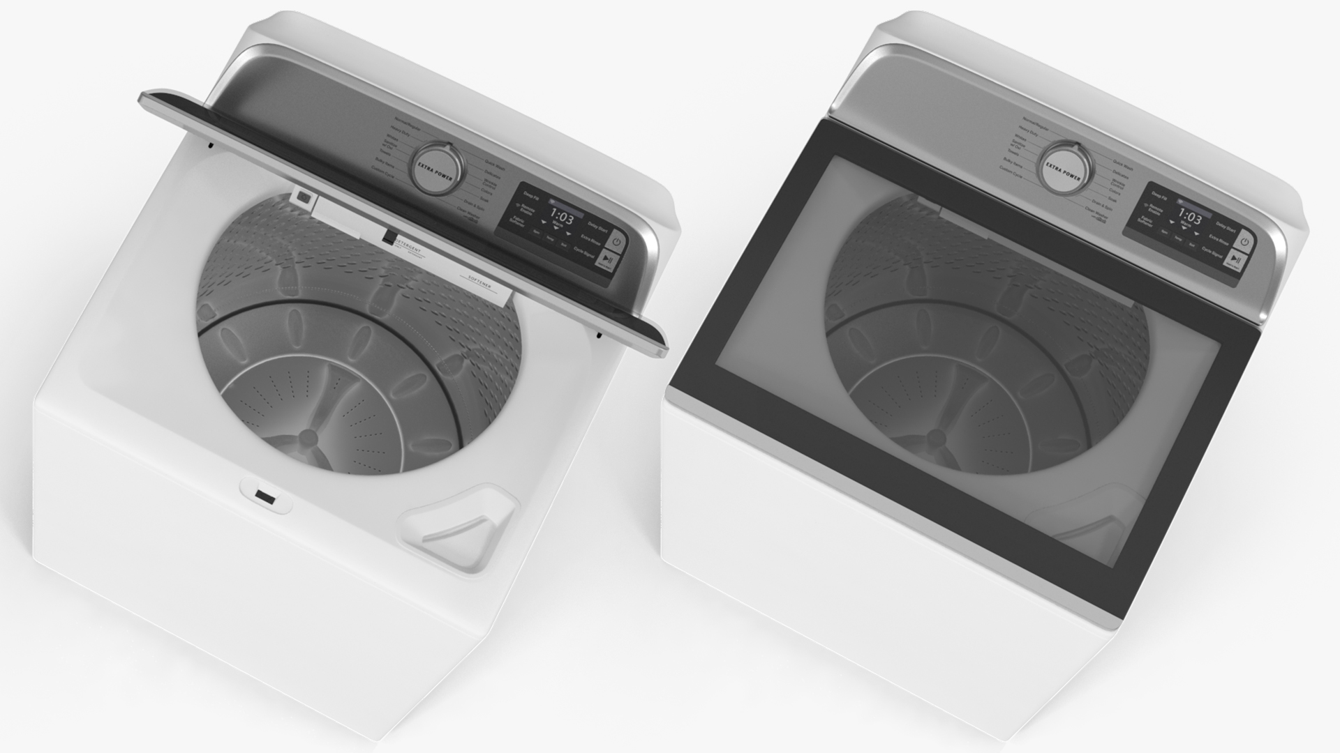 3D model Top Load Washer