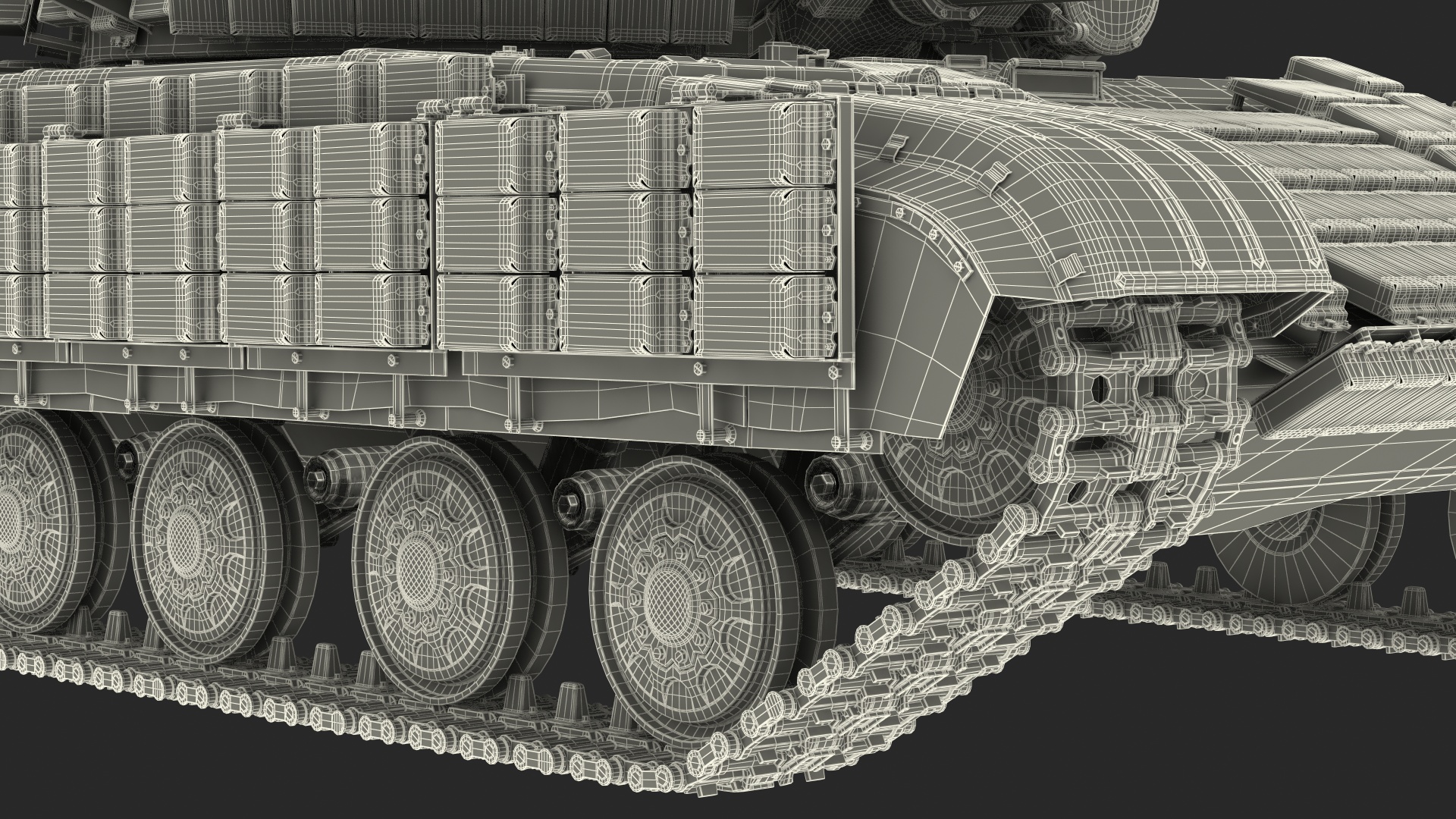 3D T64 BV Battle Tank Clean Rigged