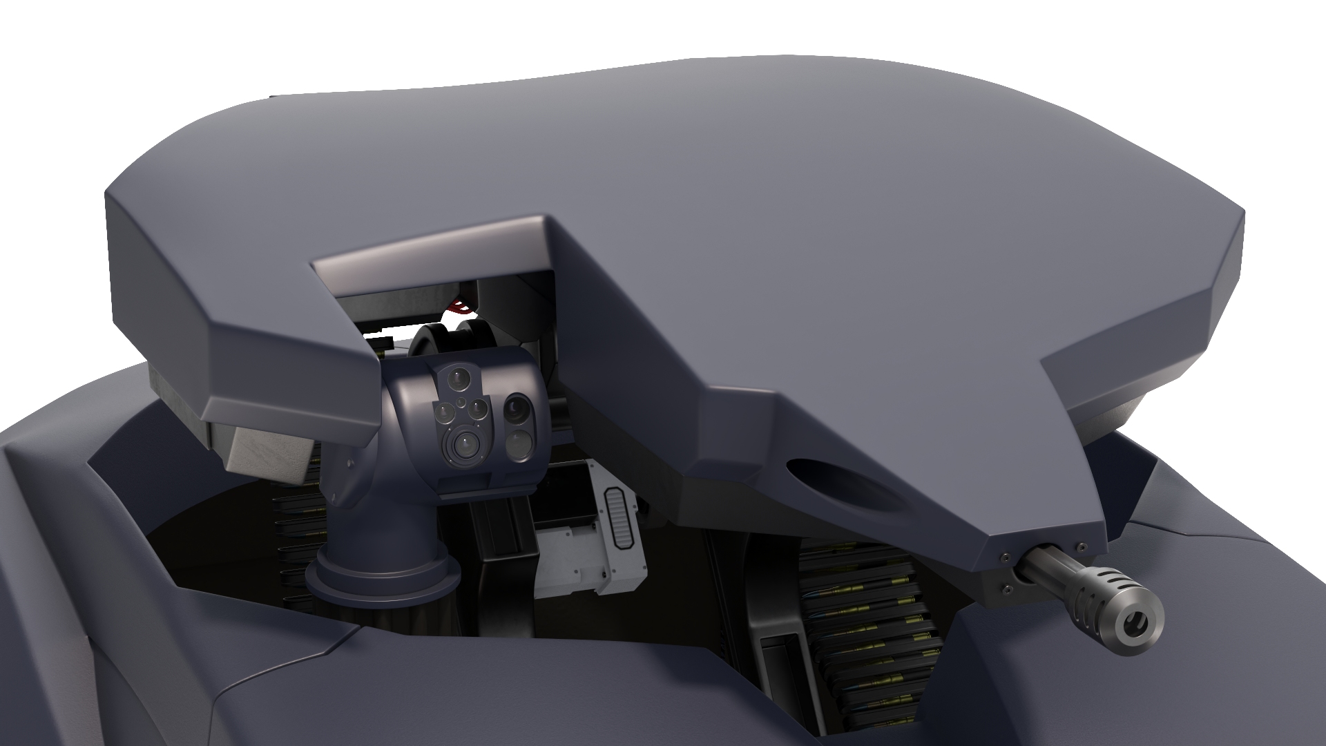 3D Armored Tactical Ground Interceptor Vehicle model