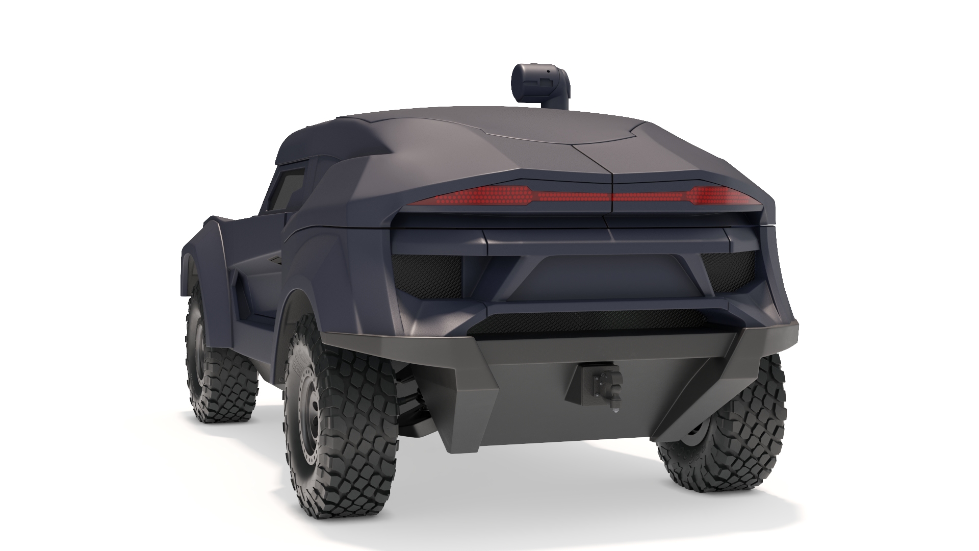 3D Armored Tactical Ground Interceptor Vehicle model