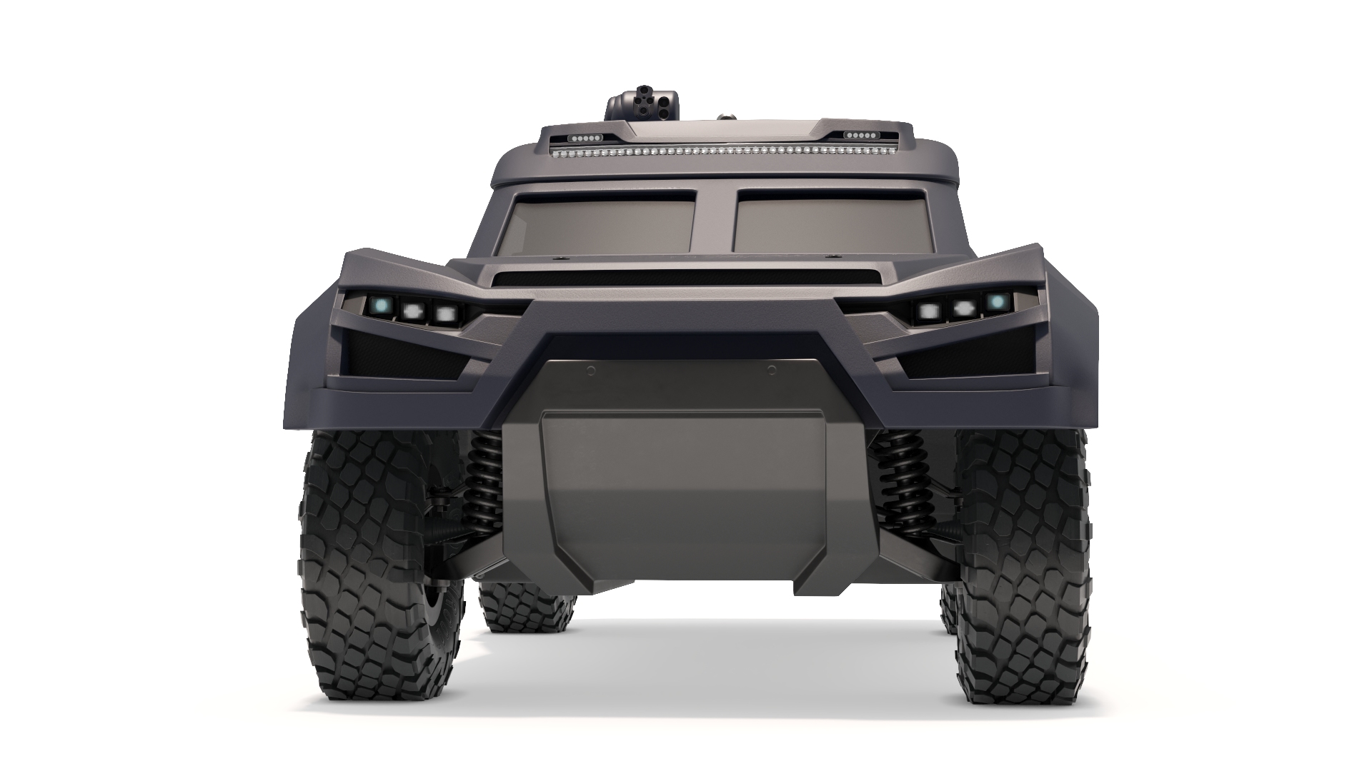 3D Armored Tactical Ground Interceptor Vehicle model