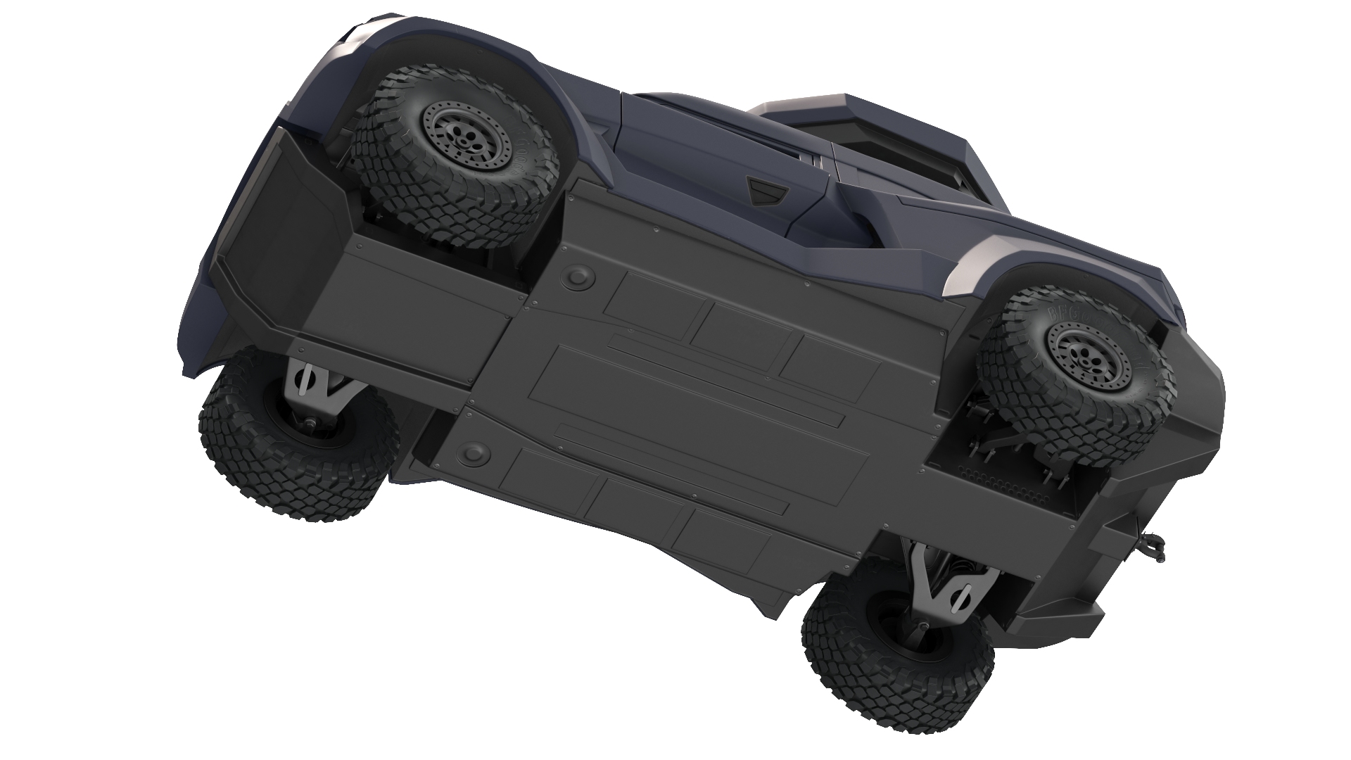 3D Armored Tactical Ground Interceptor Vehicle model