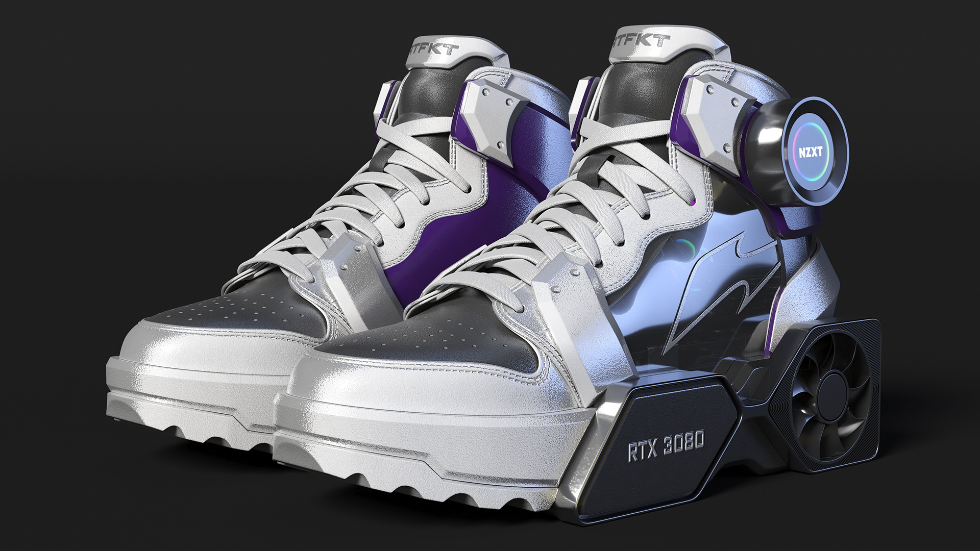 3D RTFKT x NZXT 3080 Sneakers