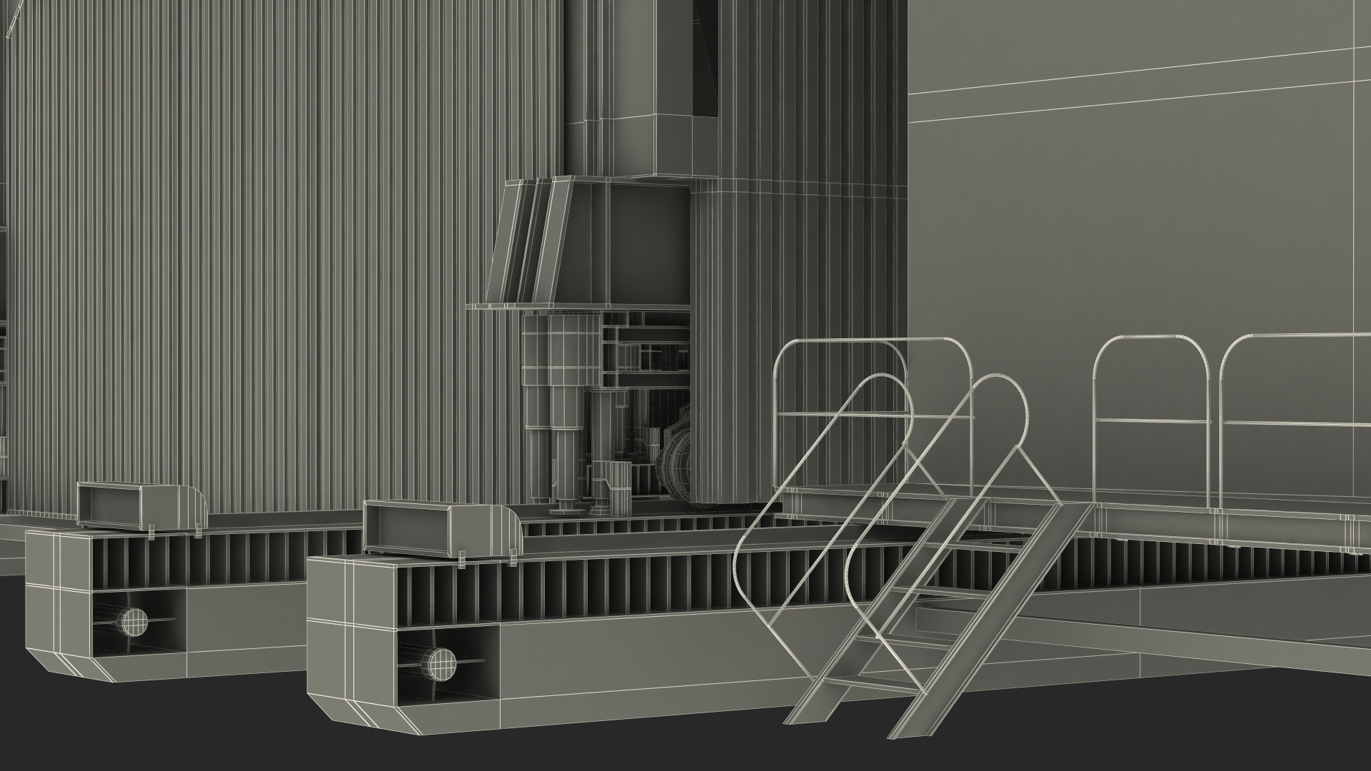 Sectional Drilling Rig 3D