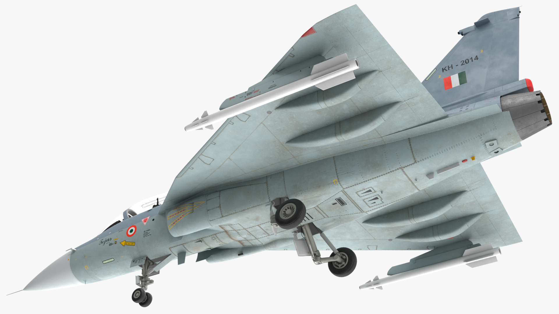 3D HAL Tejas Multirole Light Fighter model