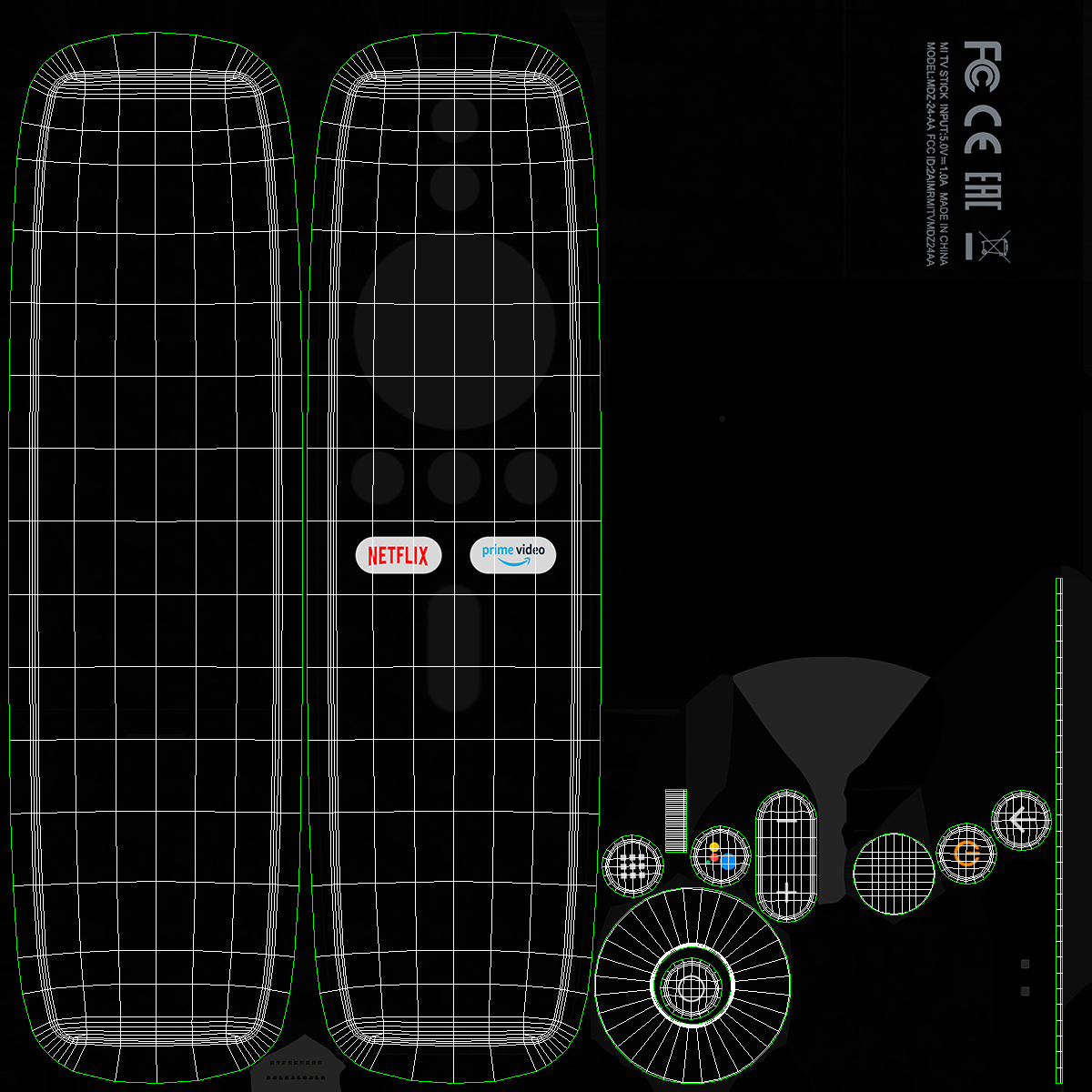 Xiaomi Remote Controller 3D model