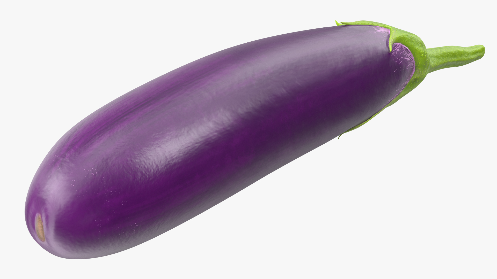 Japanese Purple Eggplant 3D model