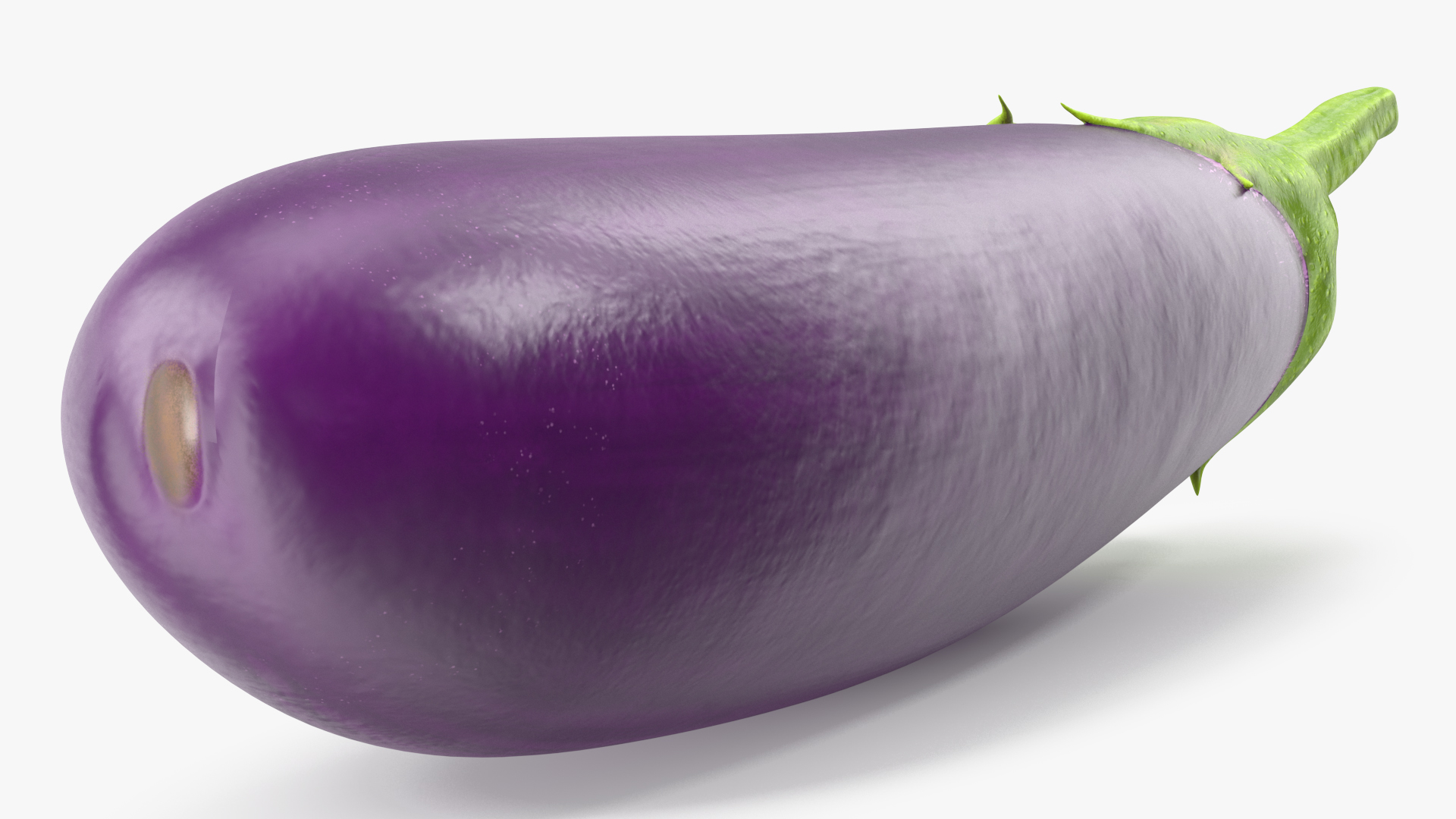 Japanese Purple Eggplant 3D model