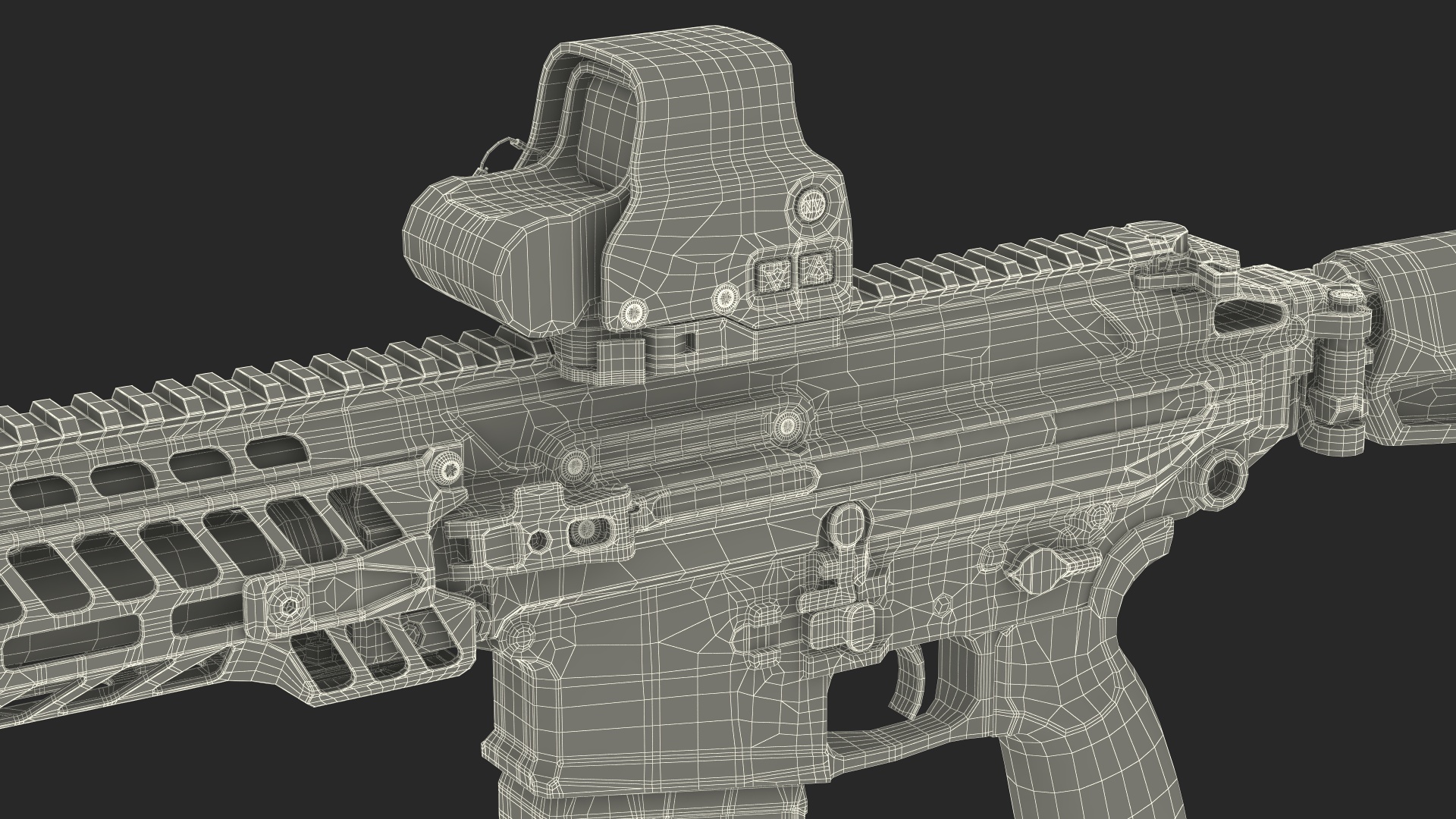 3D SIG XM7 Assault Rifle