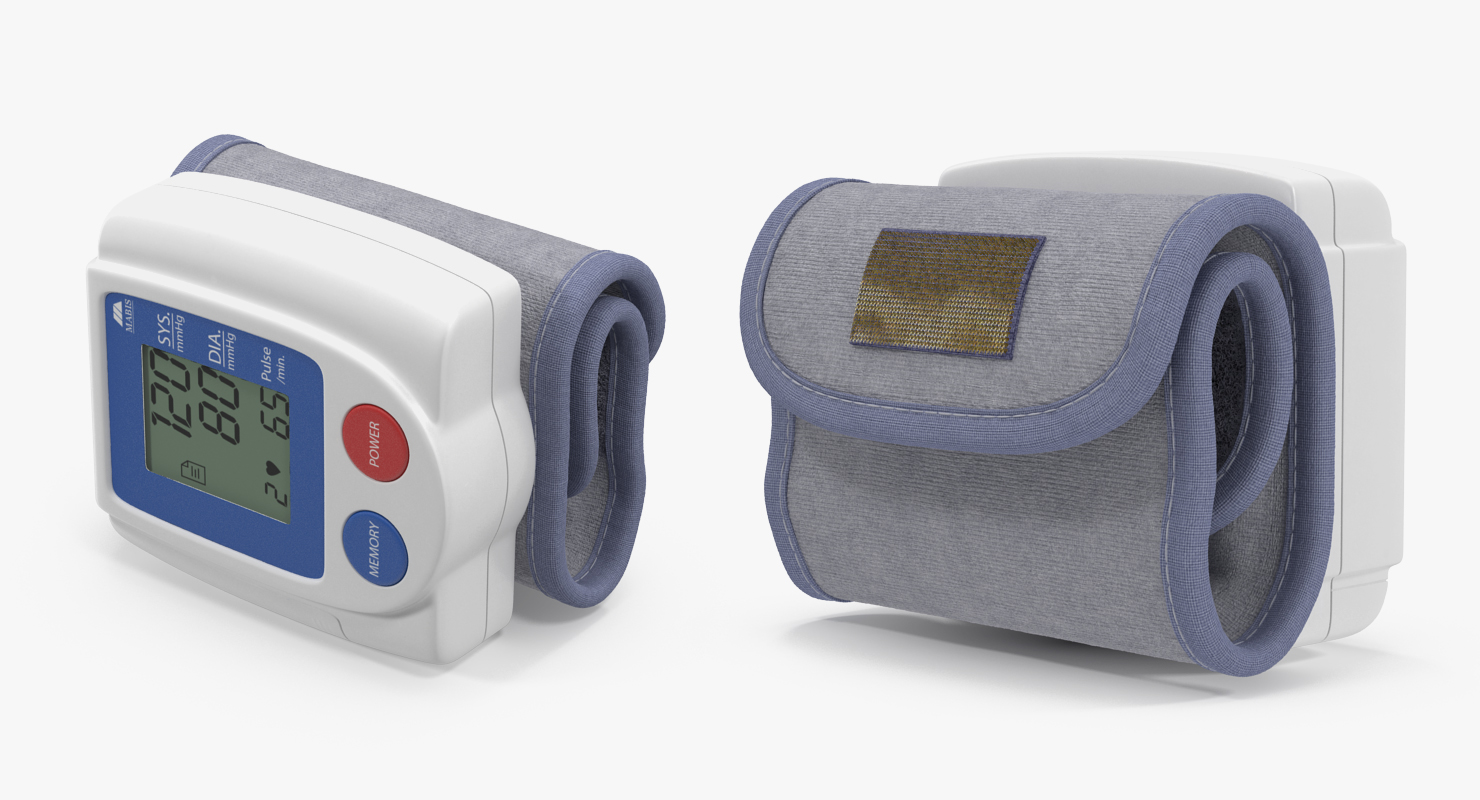 3D Wrist Blood Pressure Monitor model