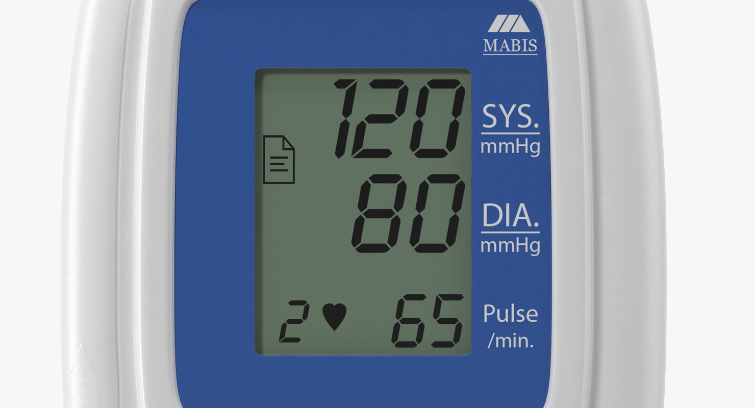 3D Wrist Blood Pressure Monitor model