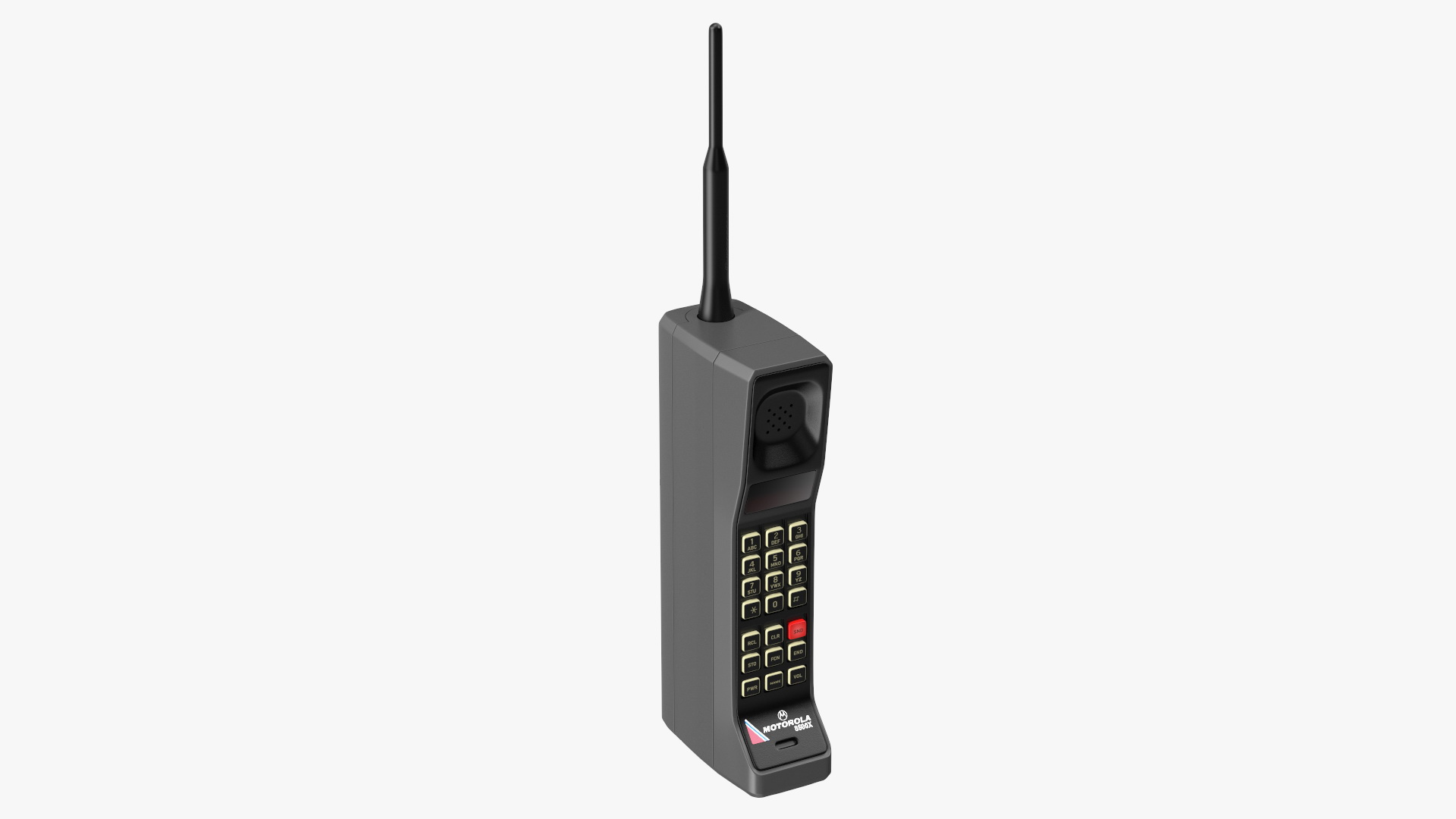 Motorola DynaTAC 8500X Cellular Phone 3D