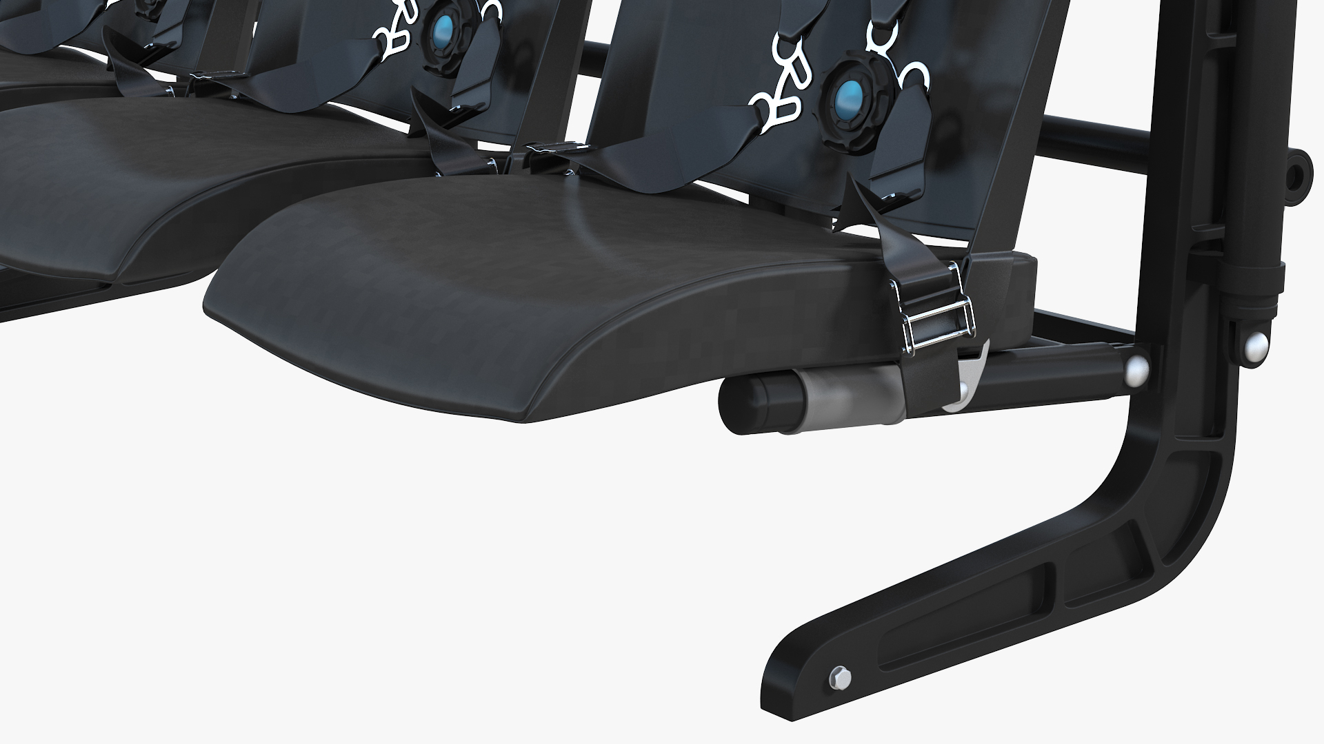 3D Helicopter Passenger Seats