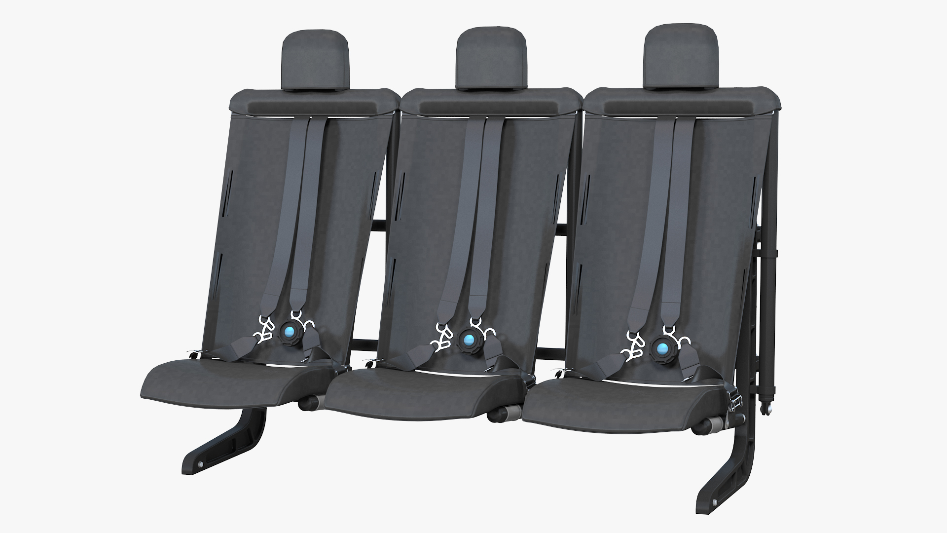 3D Helicopter Passenger Seats