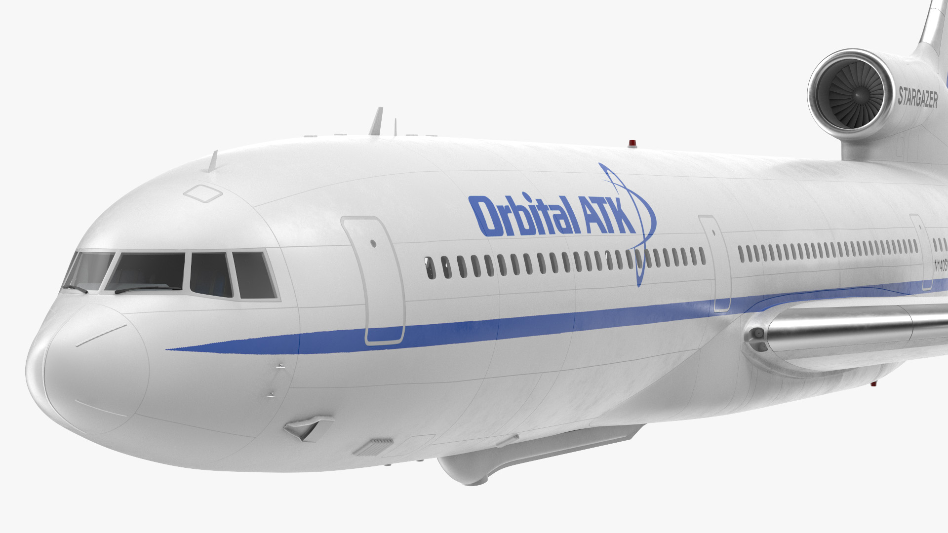 3D Lockheed L1011 Stargazer Flight