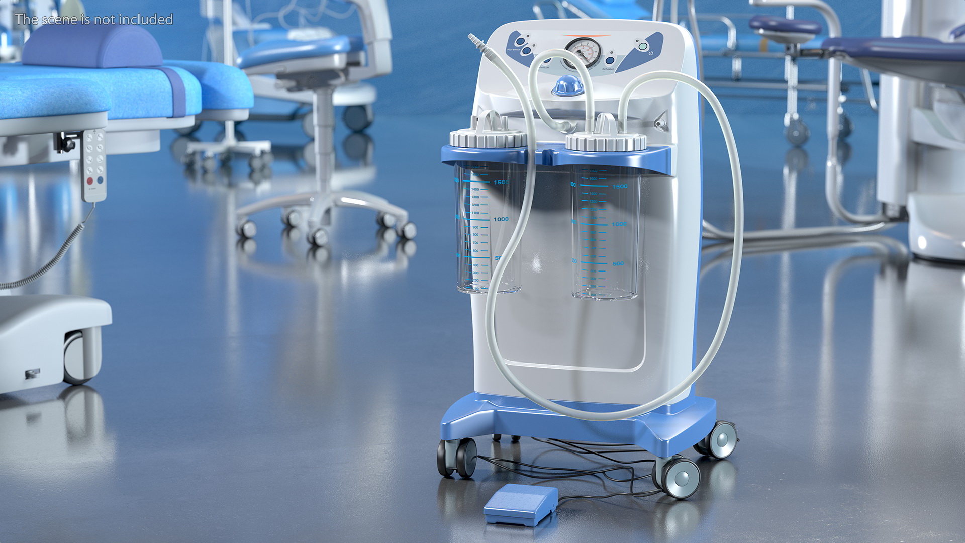 3D model Electric Surgical Suction Pump