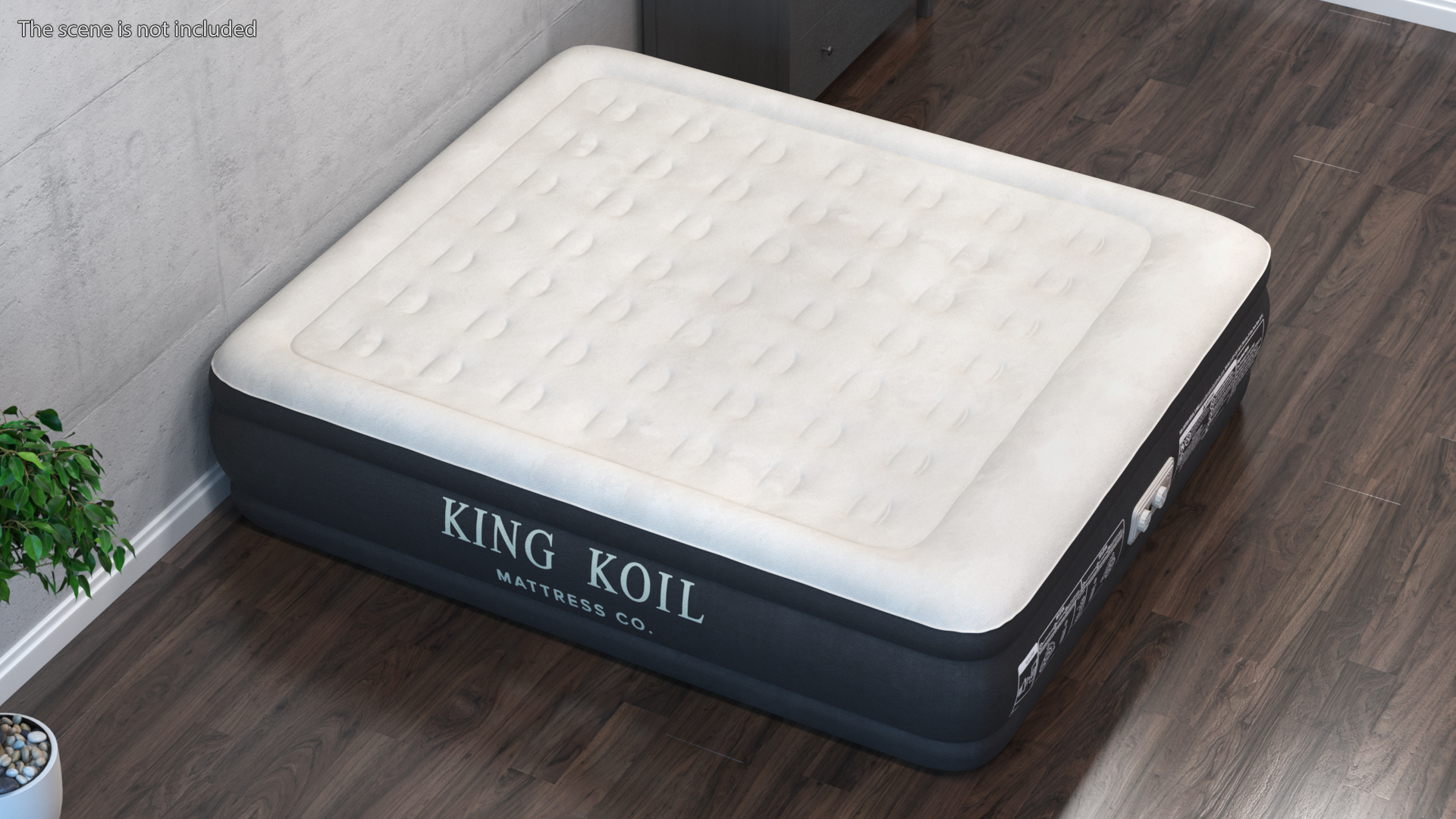 3D Air Mattress King Koil California King Size model