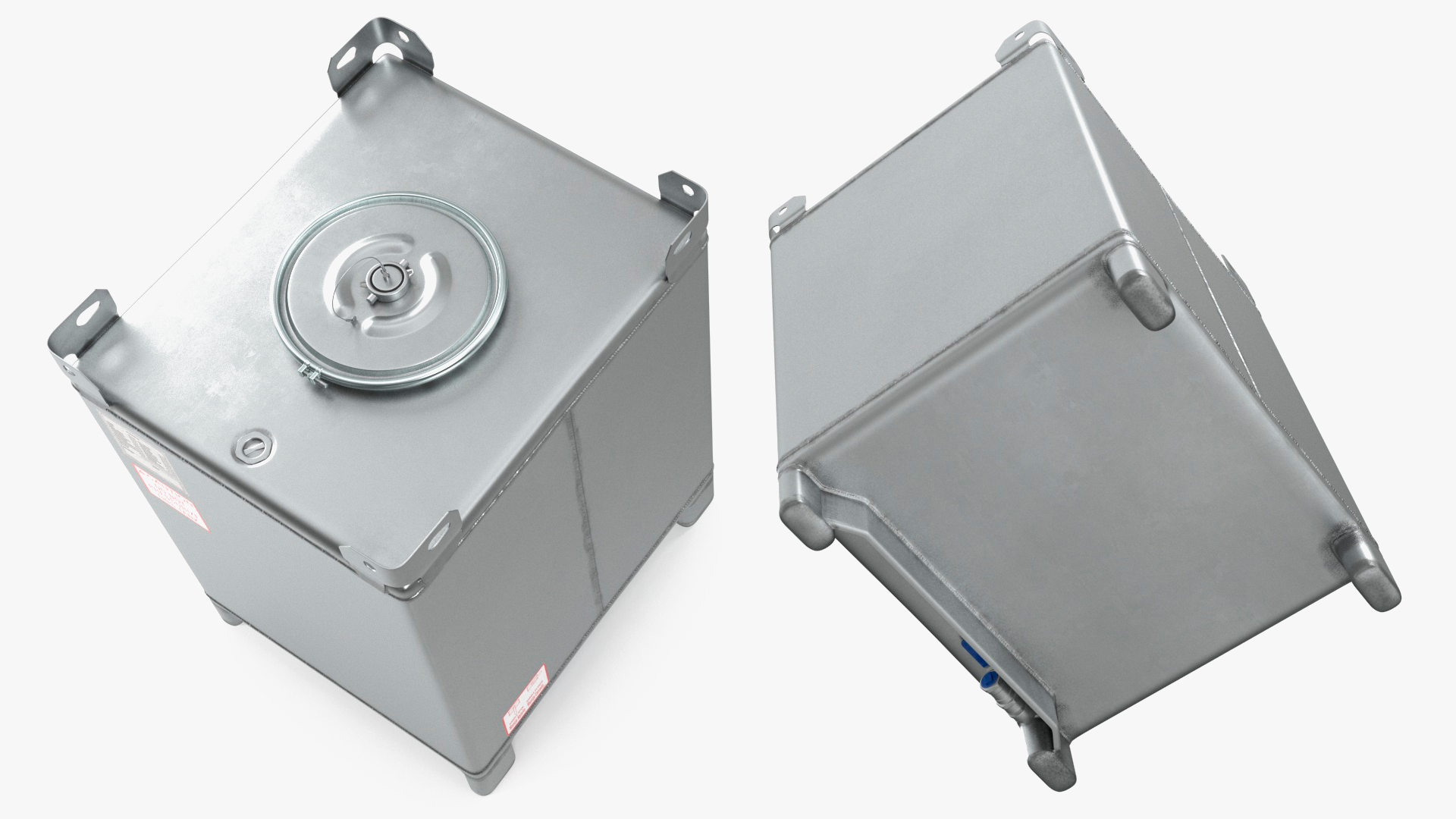 3D Stainless Steel IBC Container Cube 350gal