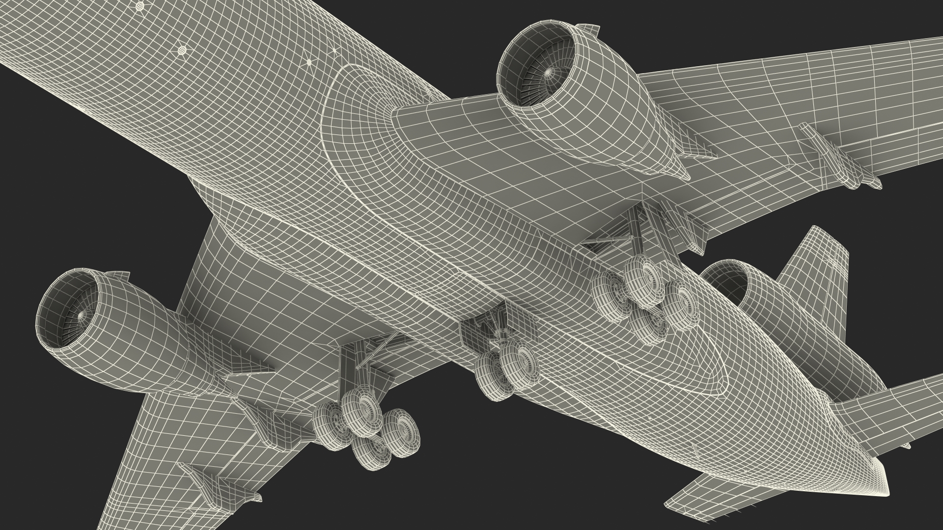 3D McDonnell Douglas MD11 Tri Jet Airliner Aeroflot model