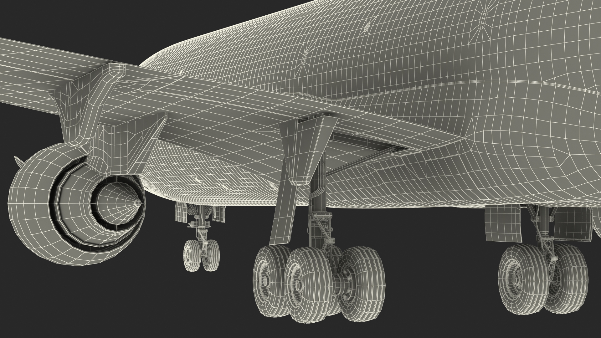 3D McDonnell Douglas MD11 Tri Jet Airliner Aeroflot model