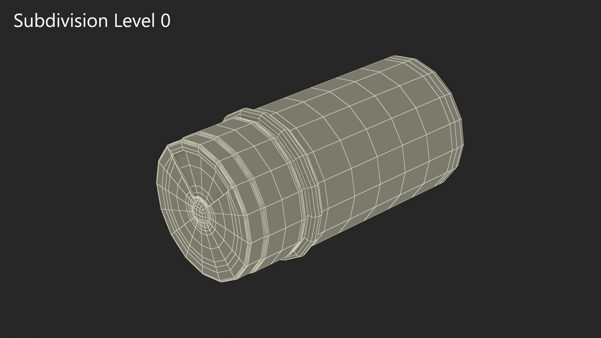 3D model Empty Spice Jar