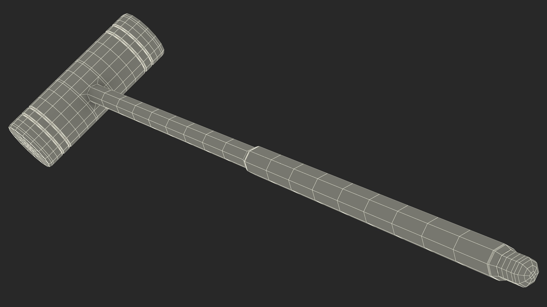 3D Croquet Bat