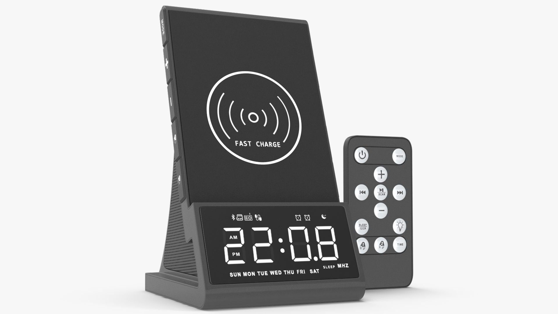 3D model Digital Alarm Clock Radio