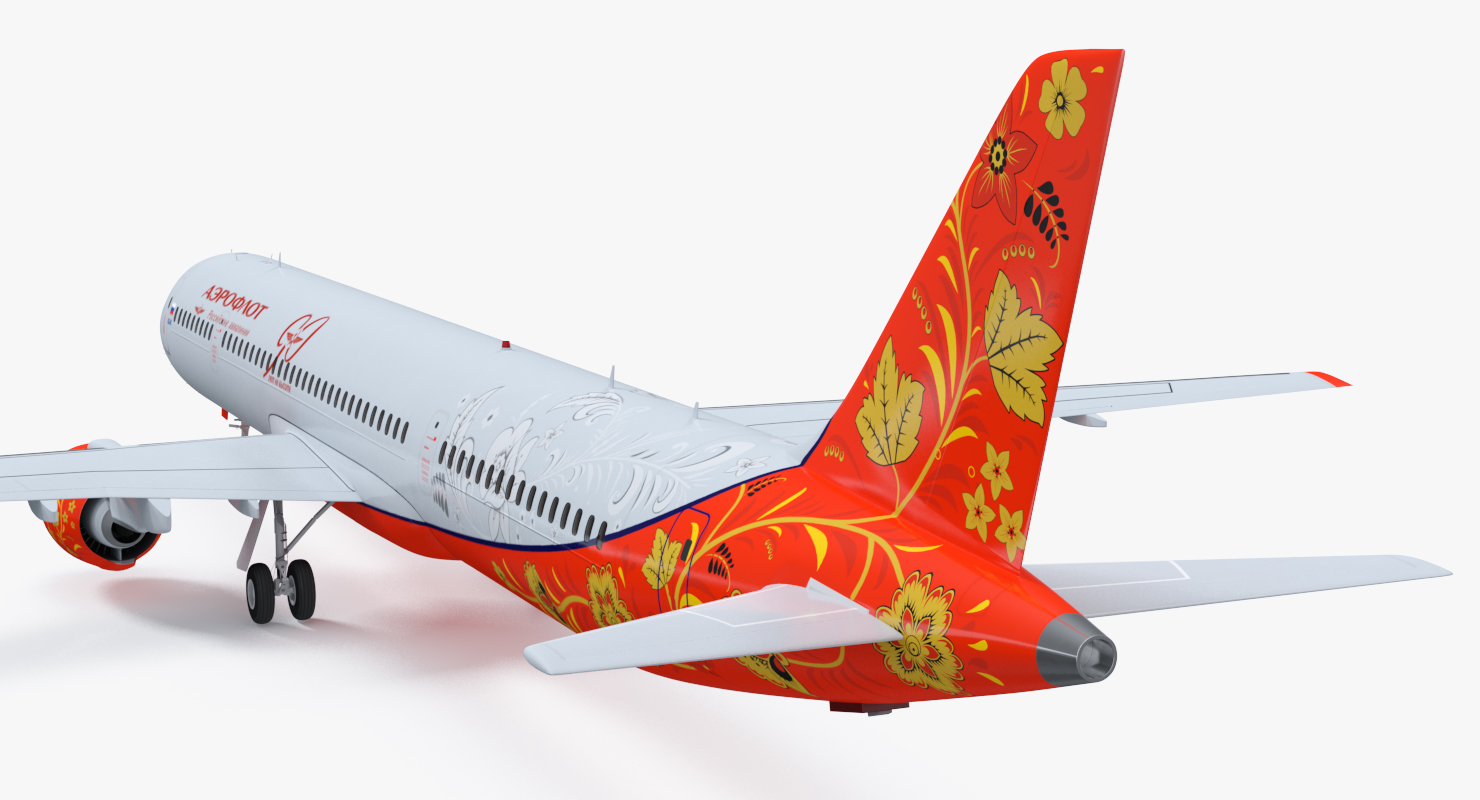 MC 21 Aeroflot 3D model