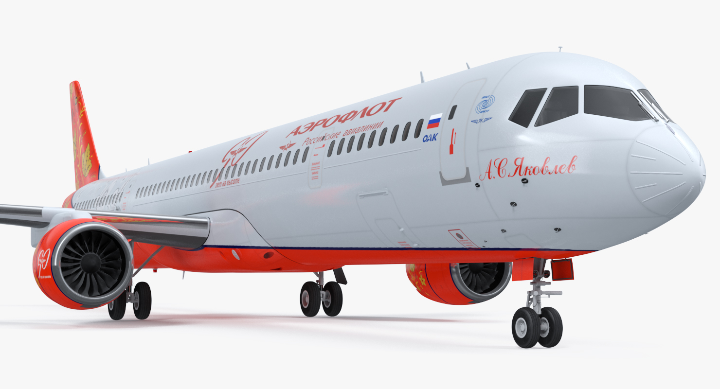 MC 21 Aeroflot 3D model