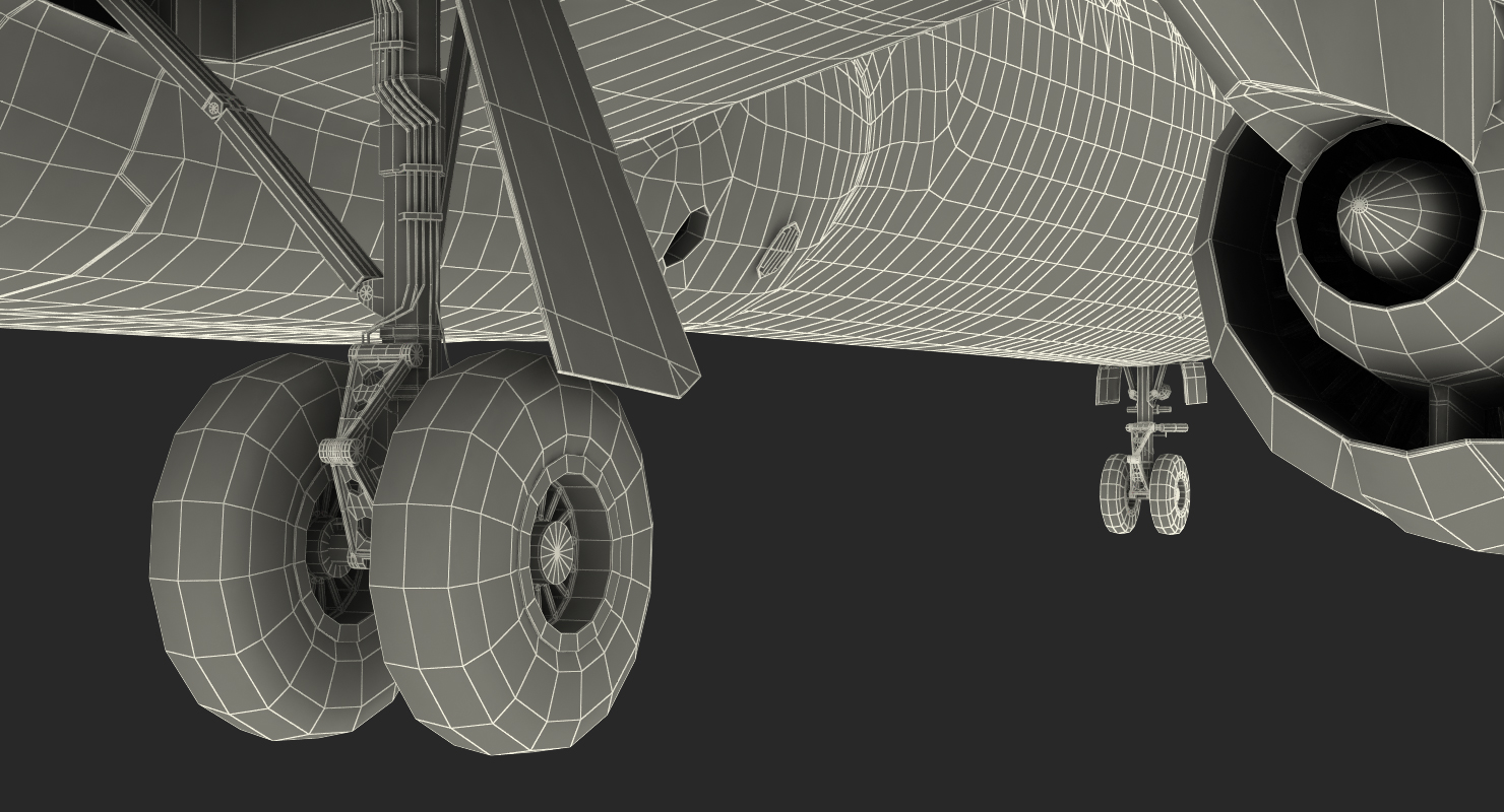 MC 21 Aeroflot 3D model