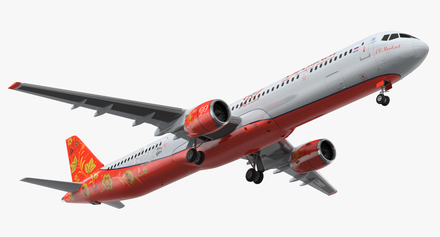 MC 21 Aeroflot 3D model