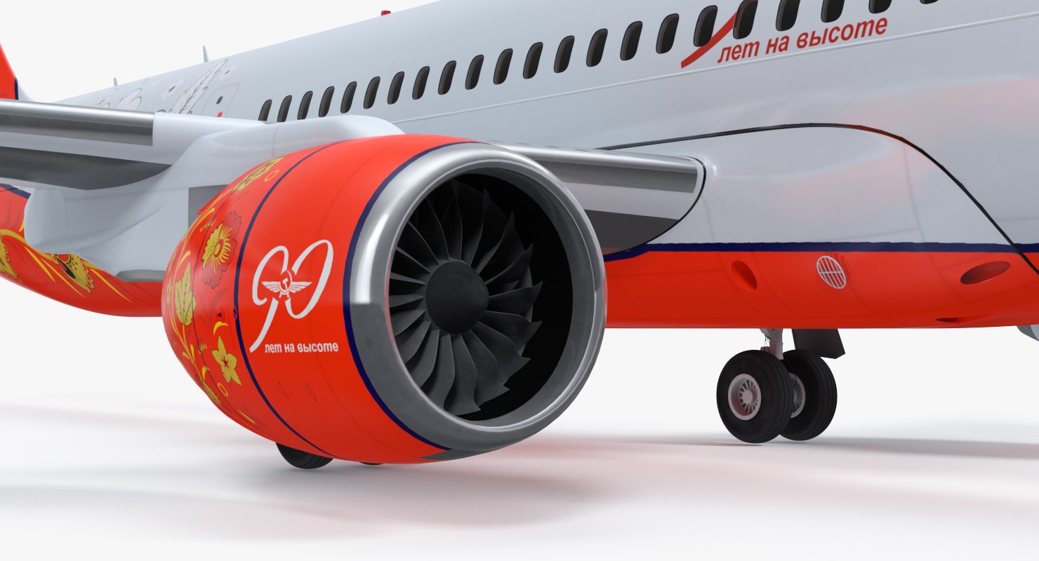 MC 21 Aeroflot 3D model