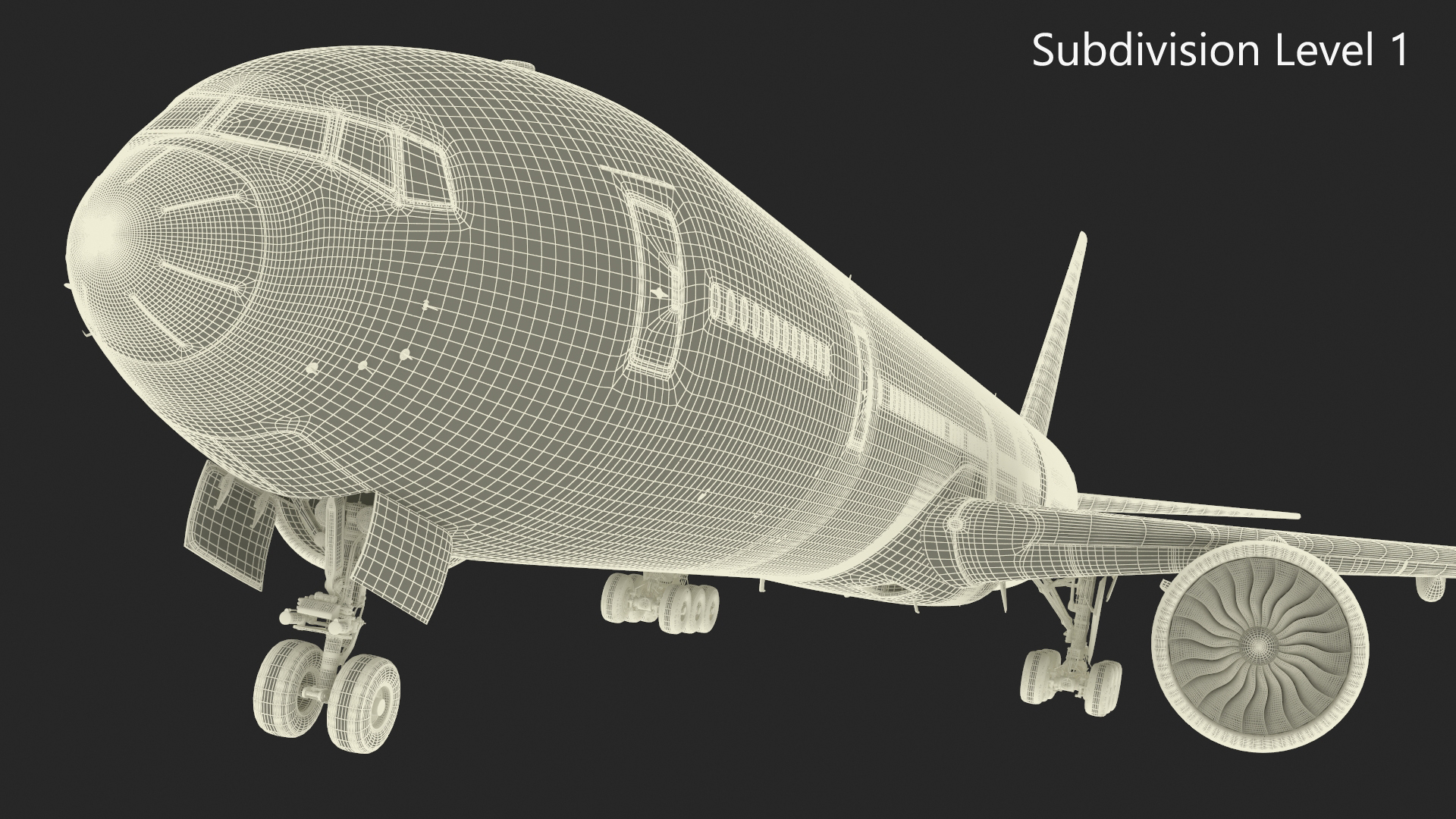 3D Boeing 777 British Airways