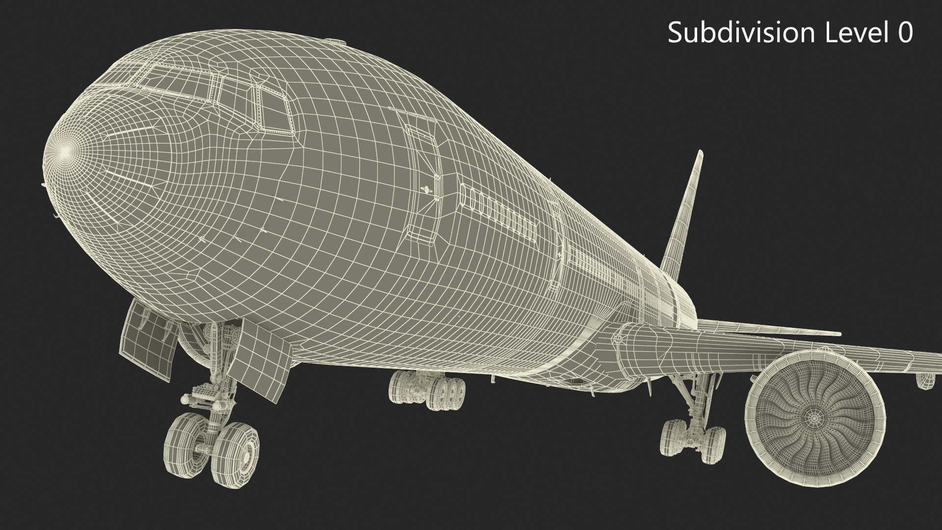 3D Boeing 777 British Airways