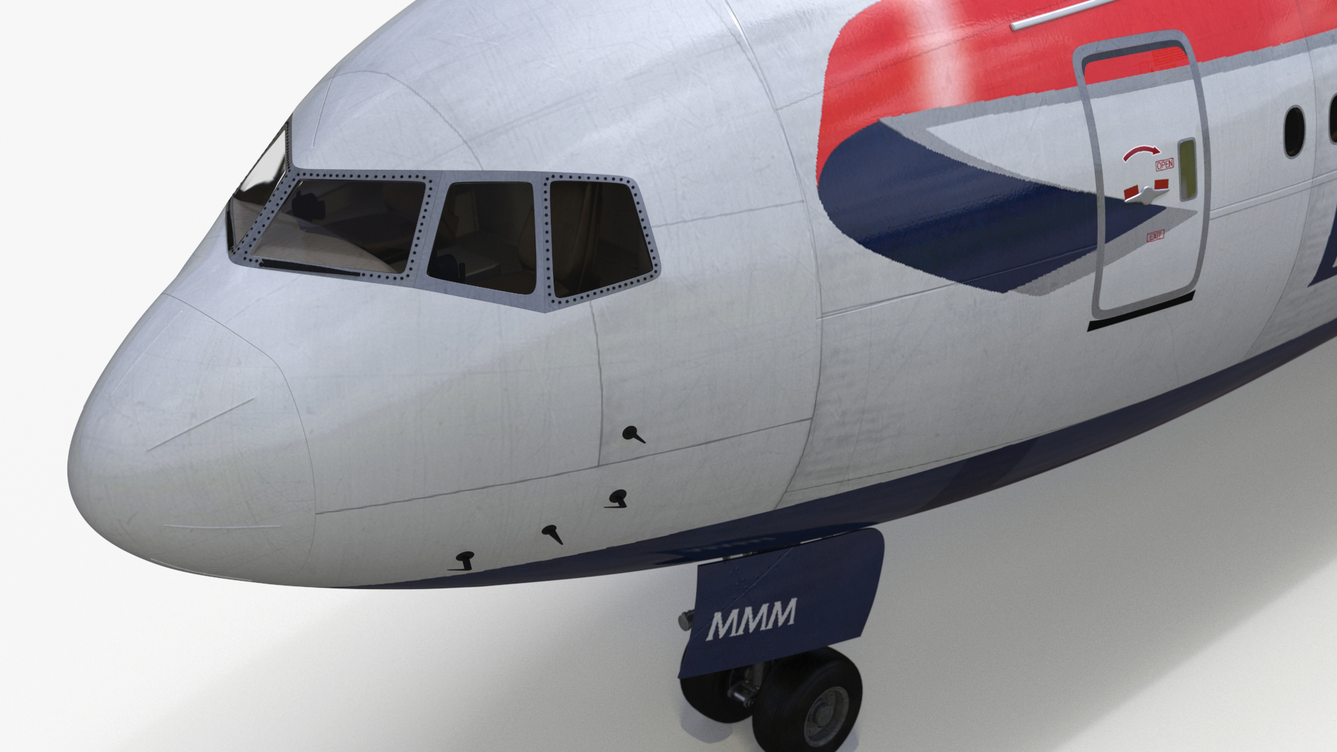 3D Boeing 777 British Airways