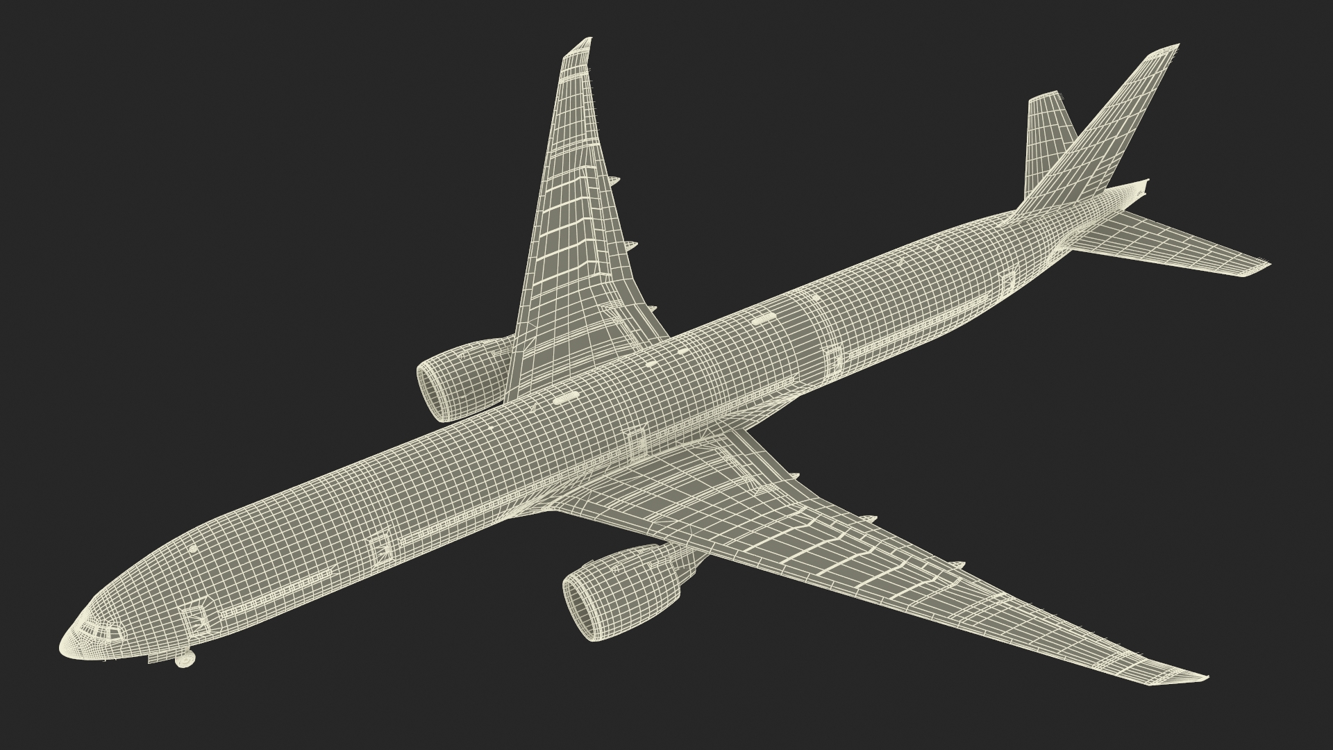 3D Boeing 777 British Airways