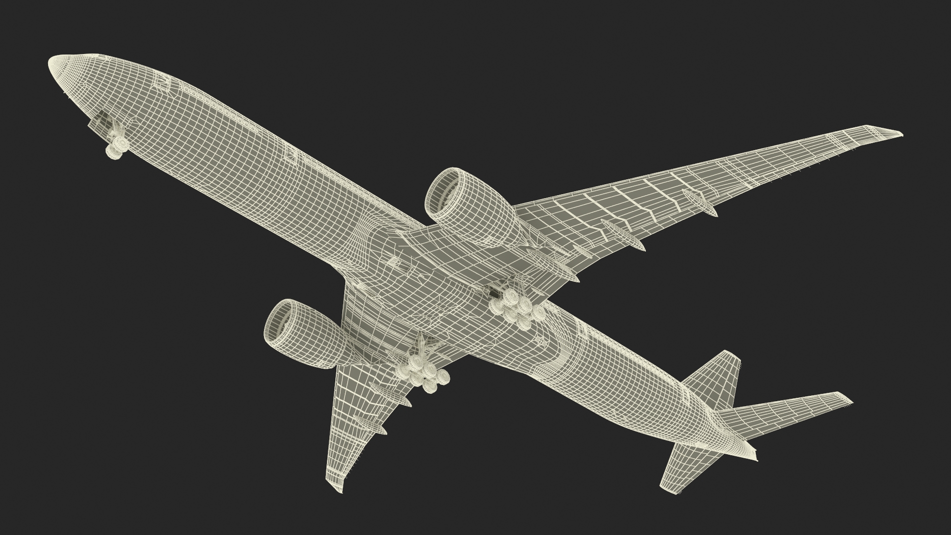 3D Boeing 777 British Airways