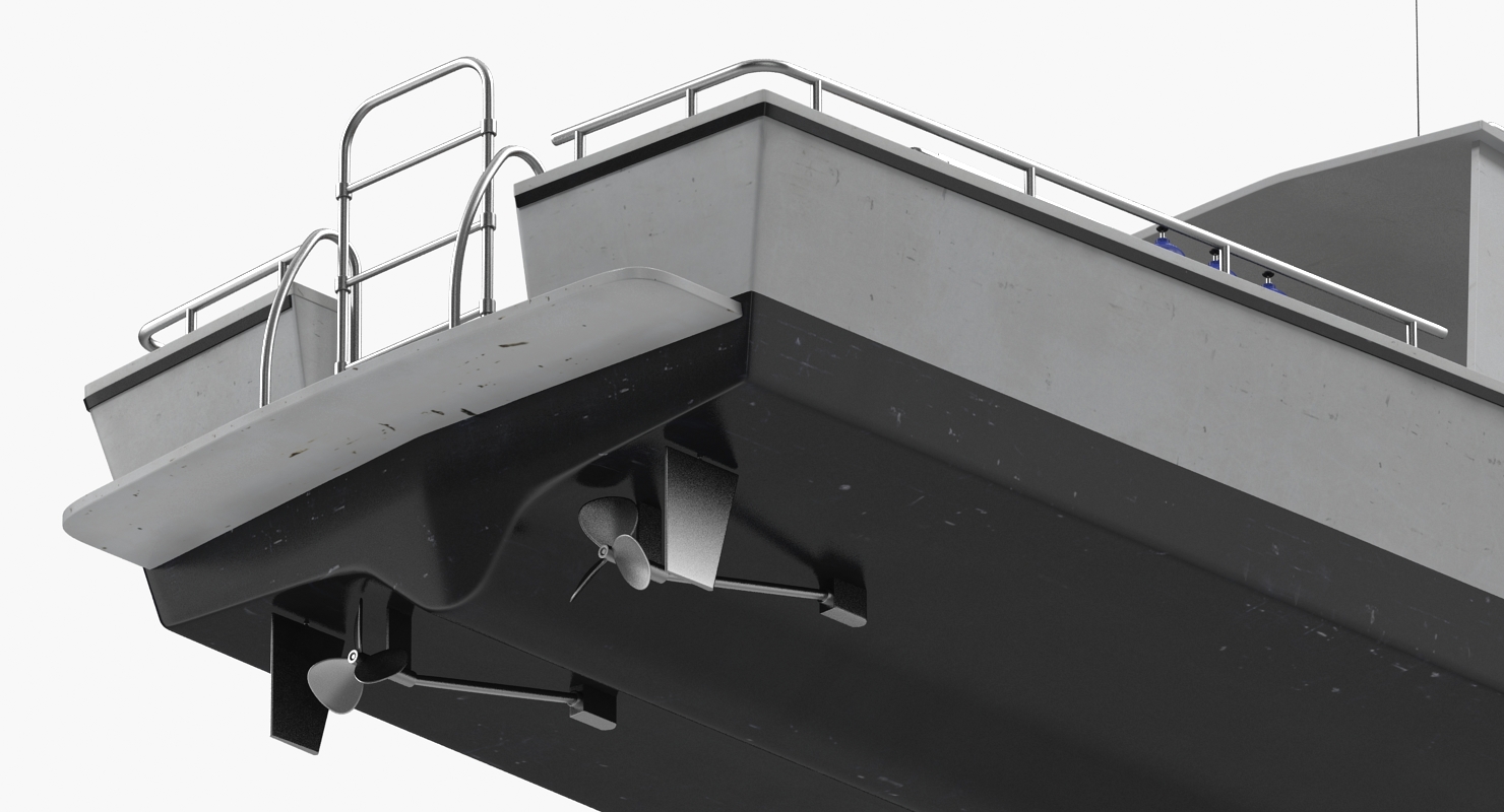 Dive Boat 3D model