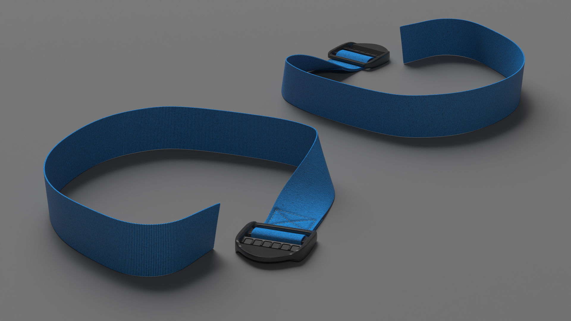 3D model Collar Pet Blue