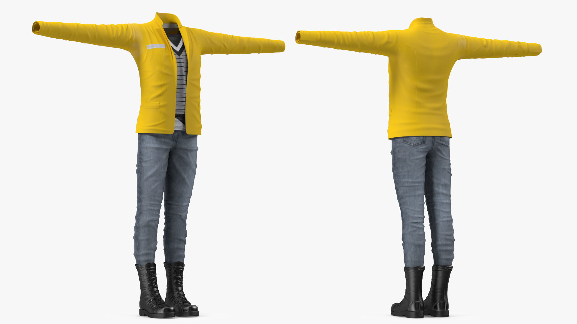 3D model Fashionable Style Clothes