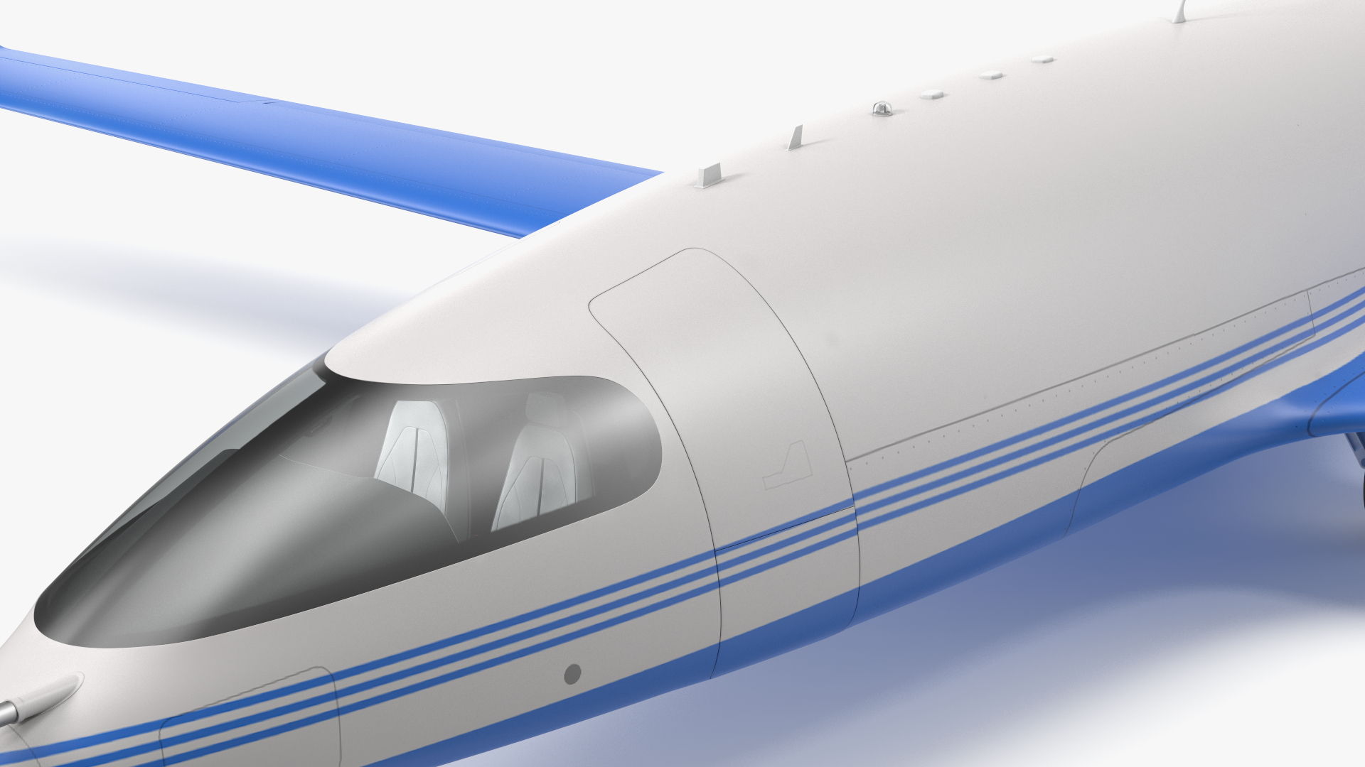 3D Electric Cargo Aircraft model