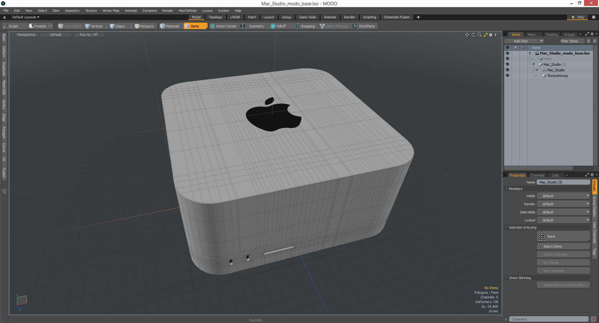 3D model Mac Studio