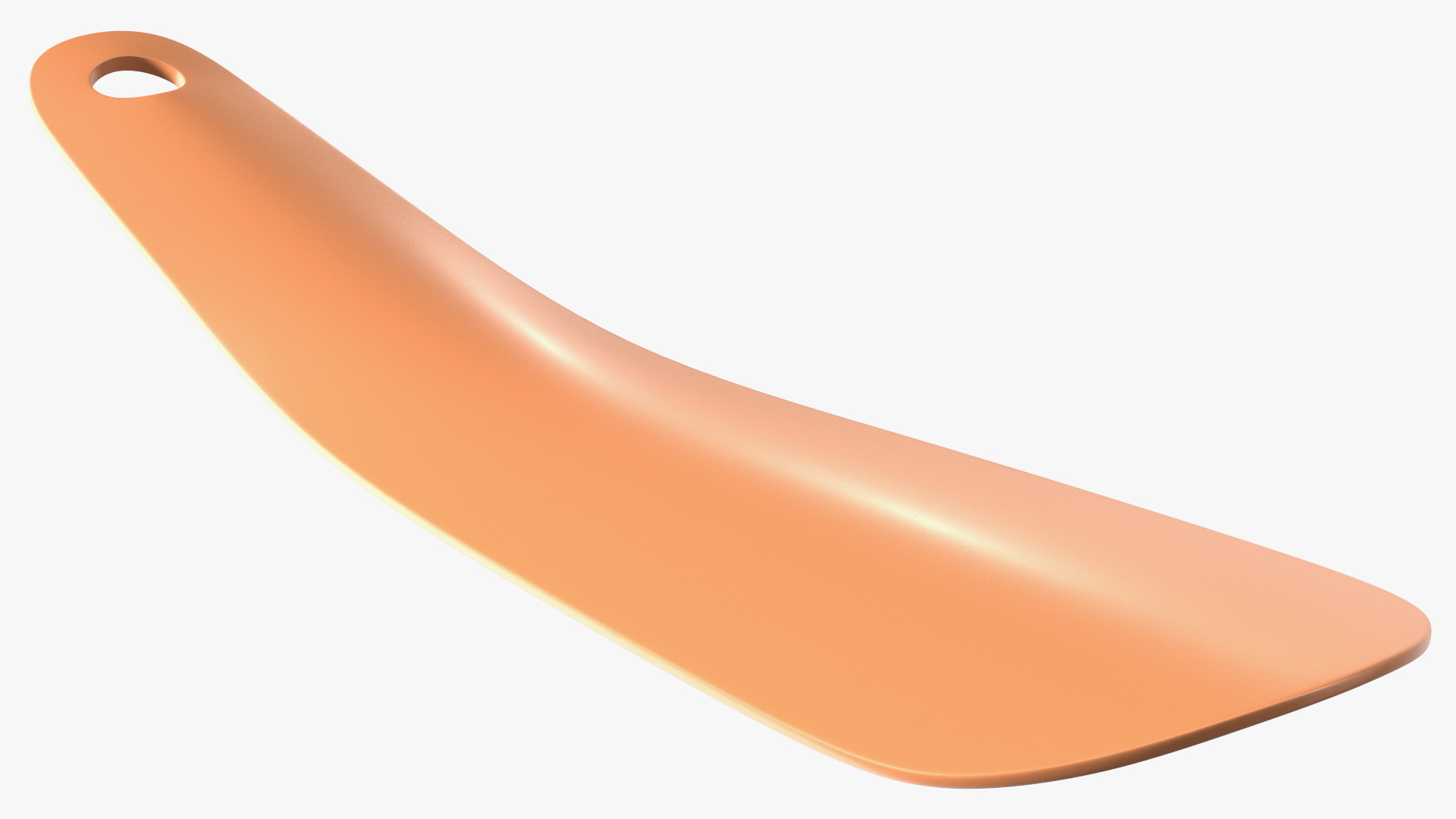 Plastic Travel Shoe Horn 3D model