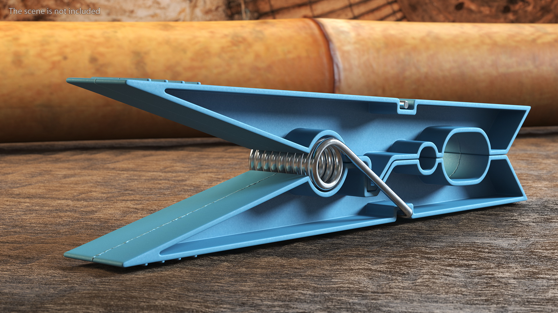 3D model Clothespin Blue